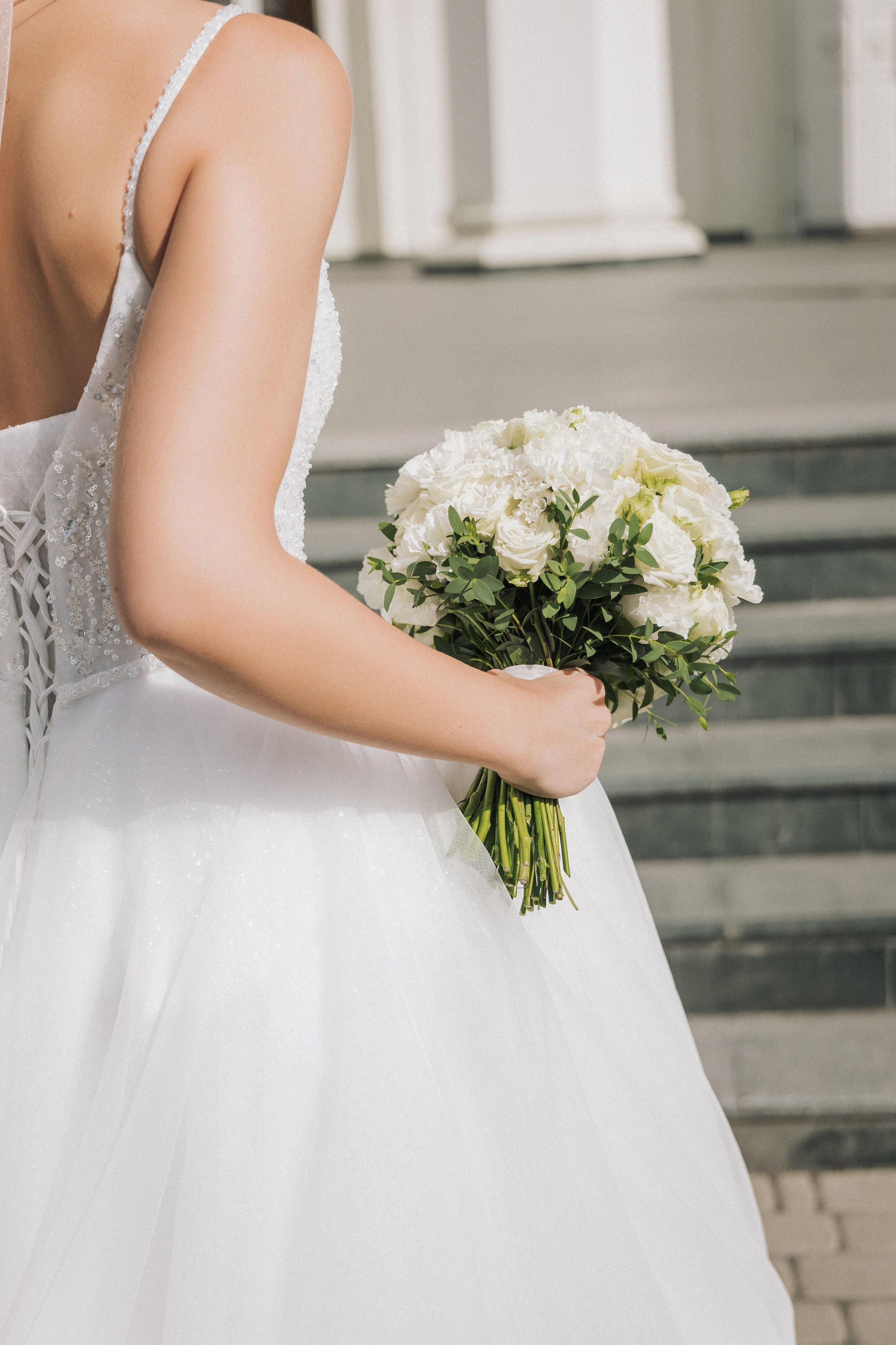 Свадебная прогулка Екатерины и Евгения. Свадебная фотография. Арина Рубах