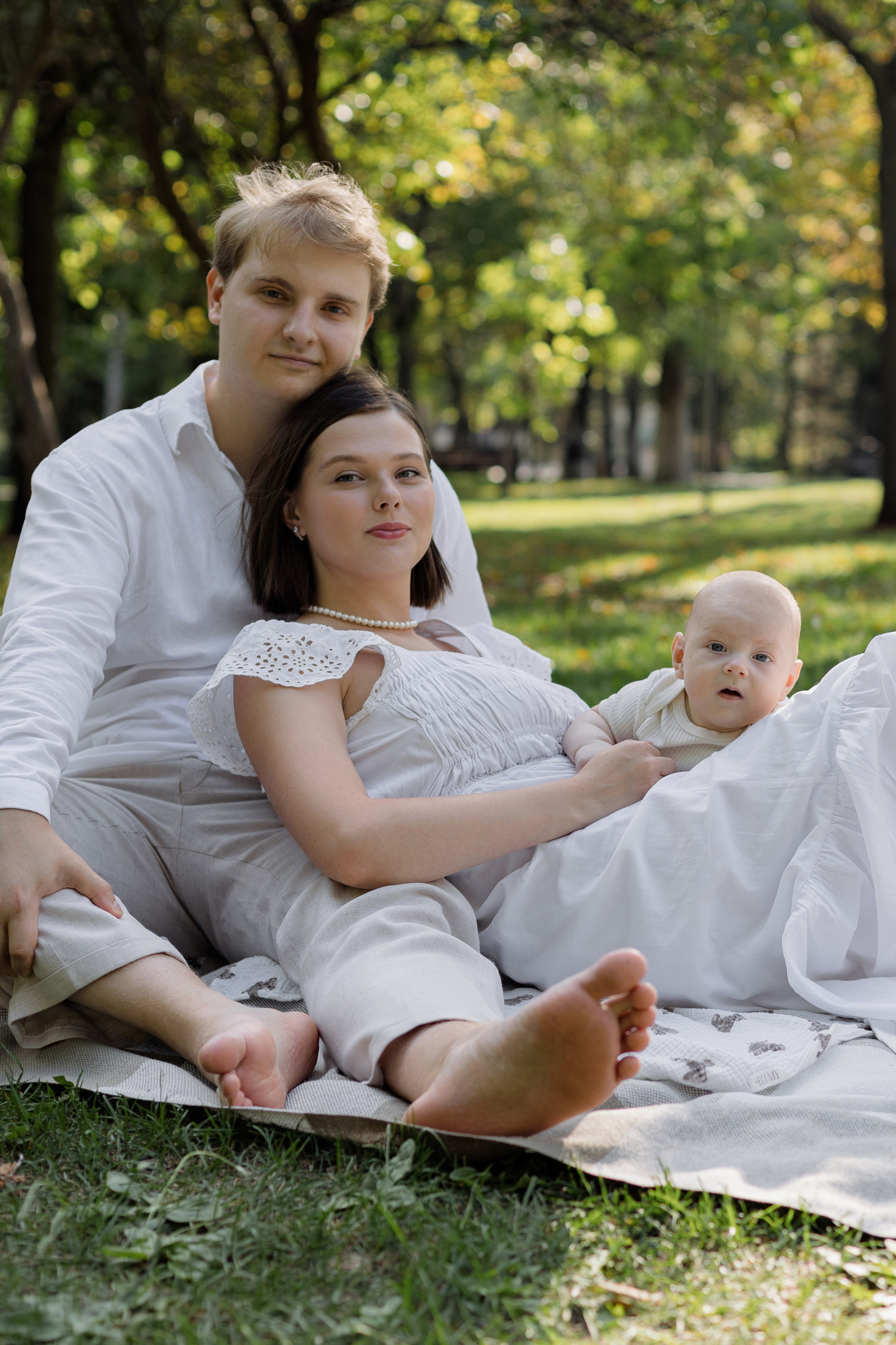 Семейная фотосессия с младенцем. Свадебный и семейный фотограф в Самаре Катя Боб