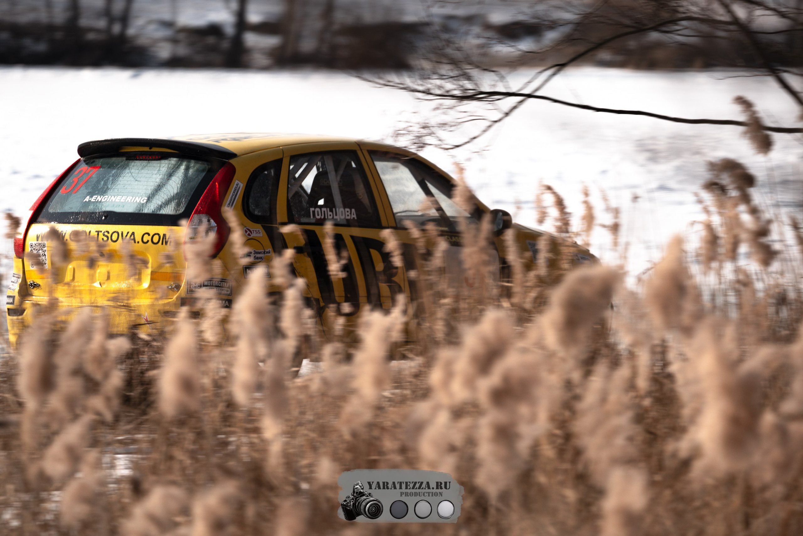 Тренировочный день на ледовой трассе. Yaratezza production