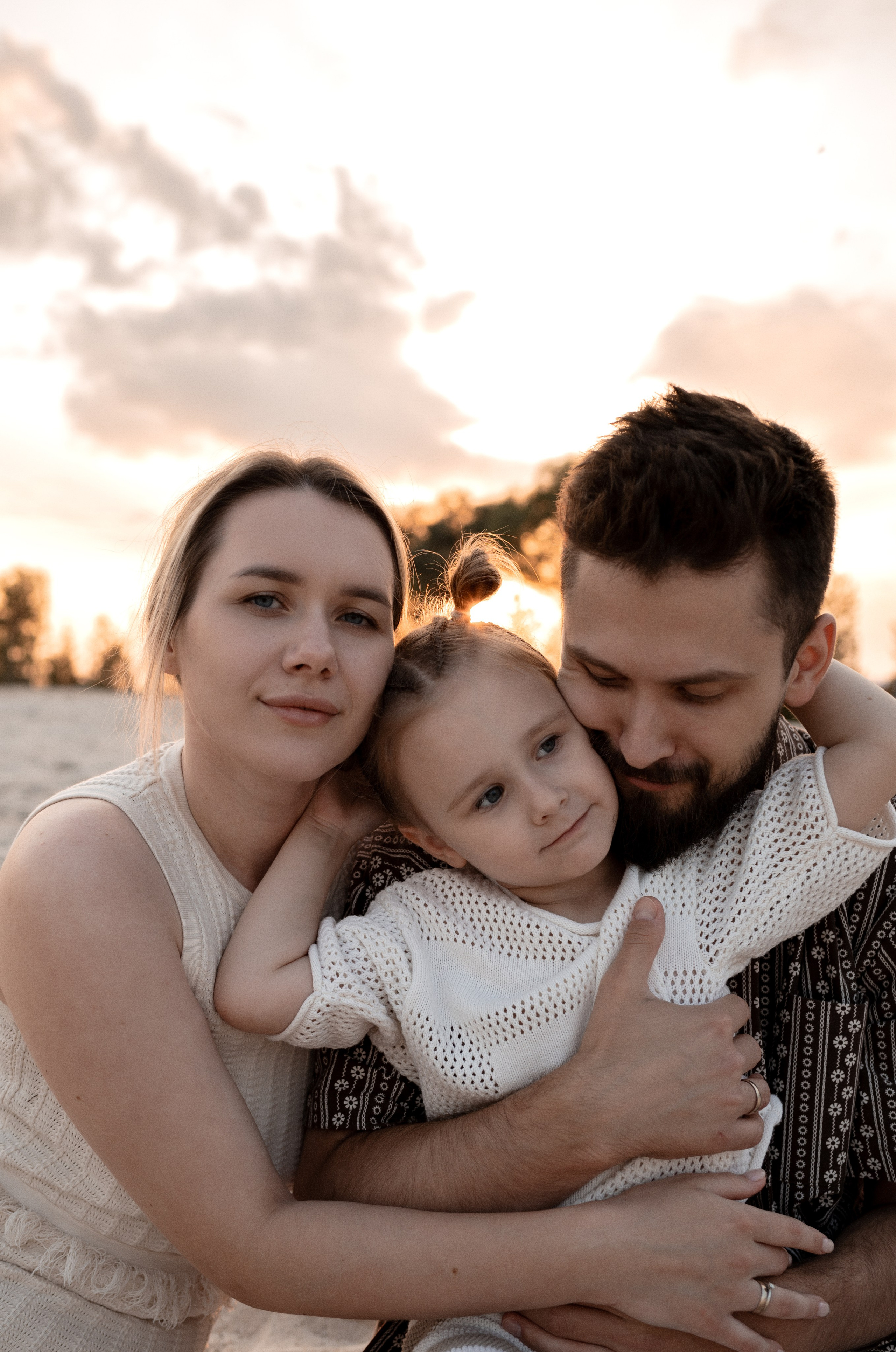 Костя, Юля и Теона. Свадебный и семейный фотограф в Серпухове Александра Дерюшева