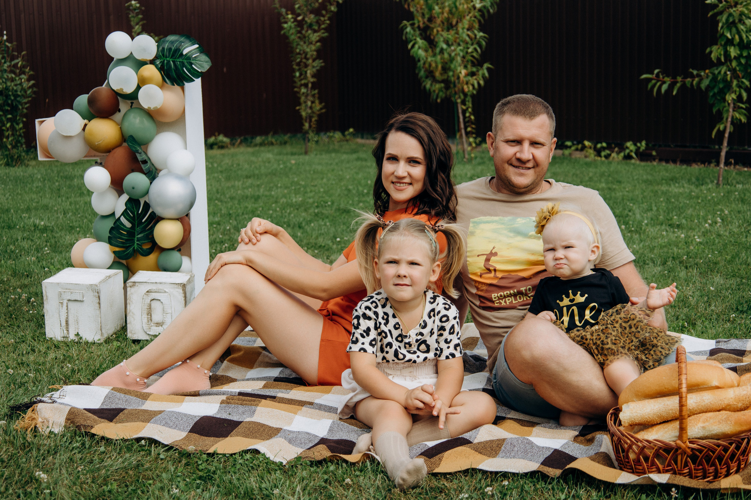 Хрустящие батоны и крошка Милана. Портретный и семейный фотограф в Воронеже Ксения Ремизова