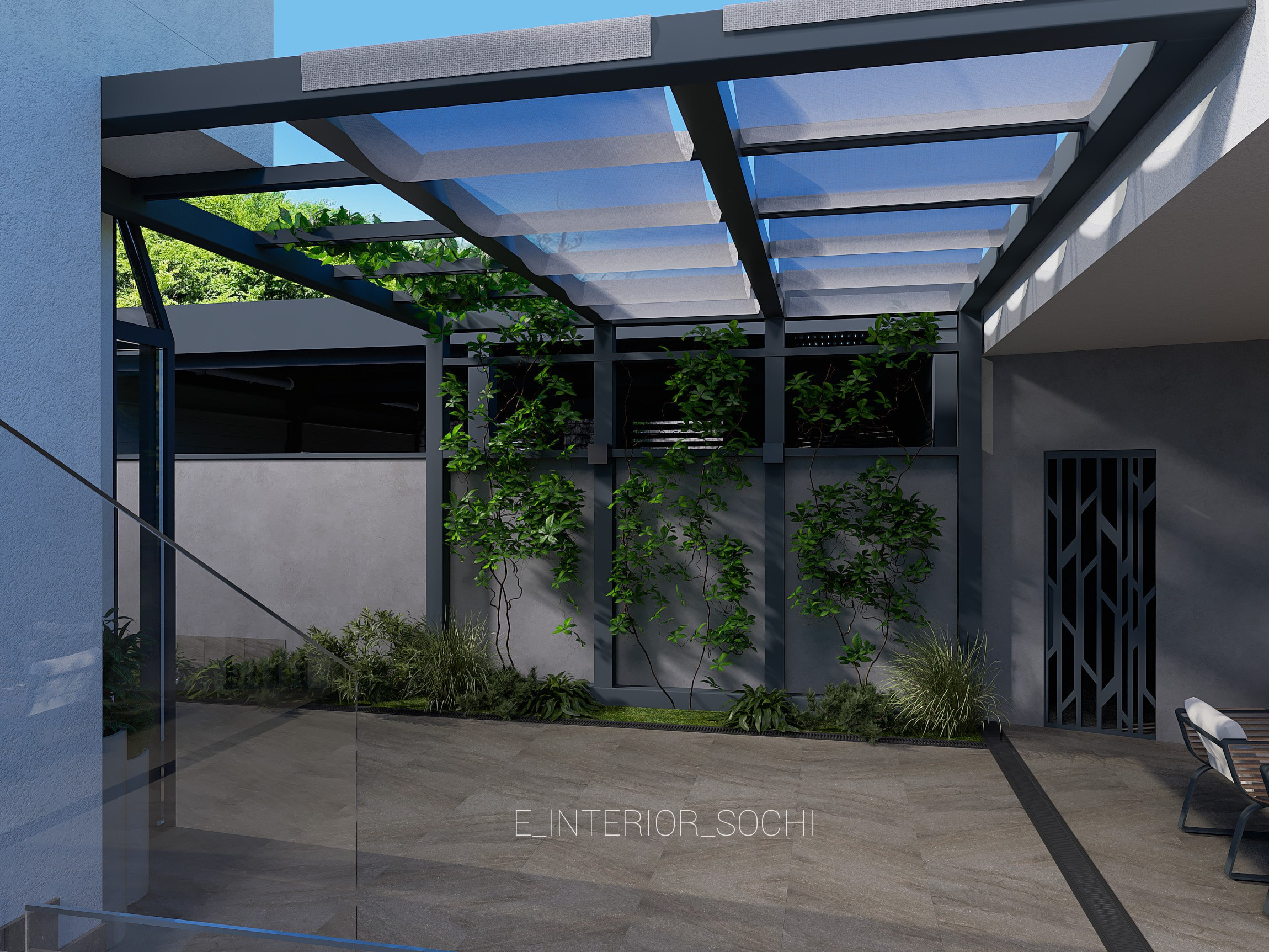 AIR_STONEWOOD. Дизайн интерьера Евгения Тисленко