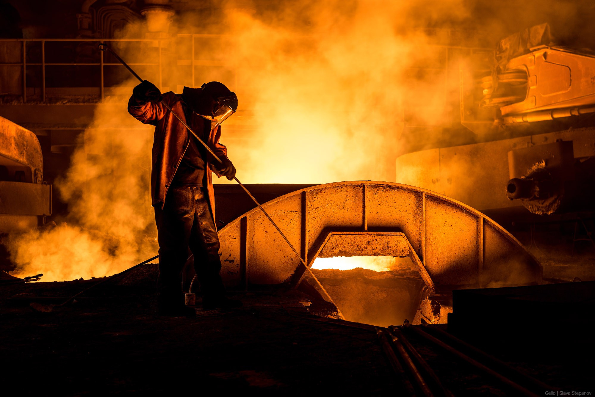 Металлургия. Фотограф Слава Степанов, Gelio