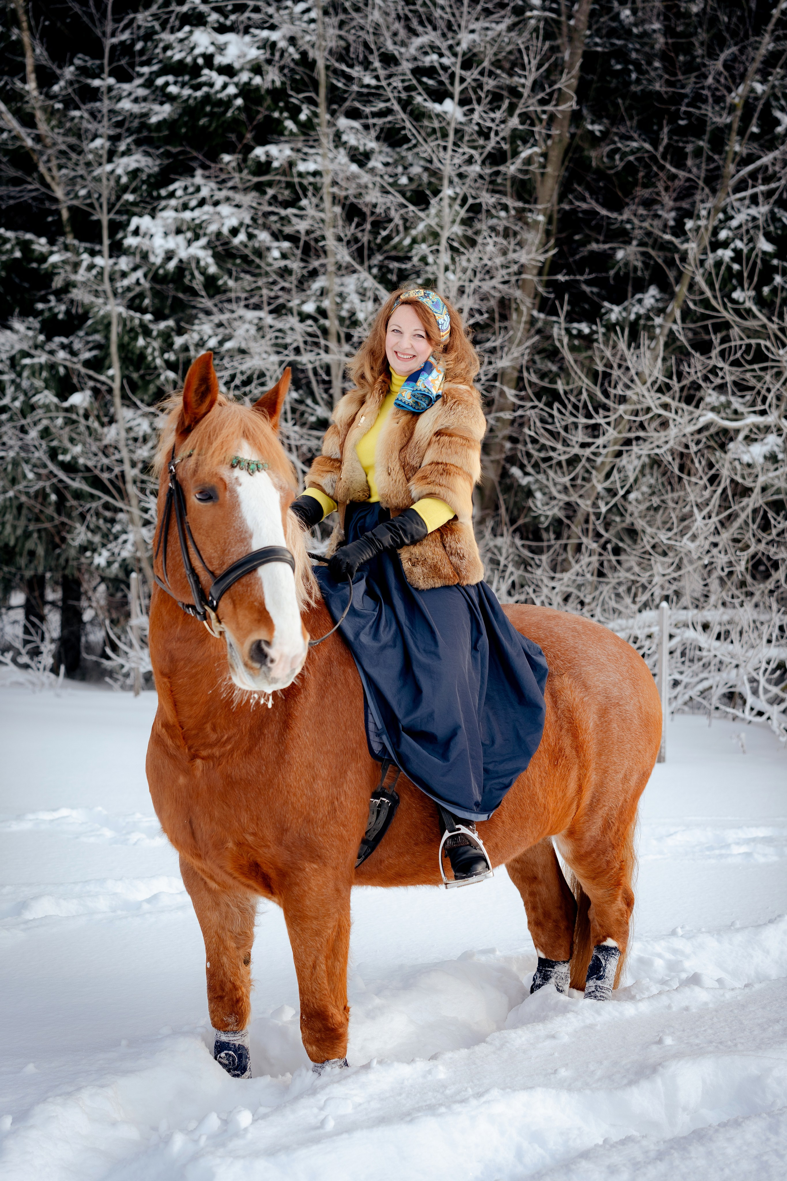 Ольга и Любимчик. Портретный и семейный фотограф в Москве/Видное