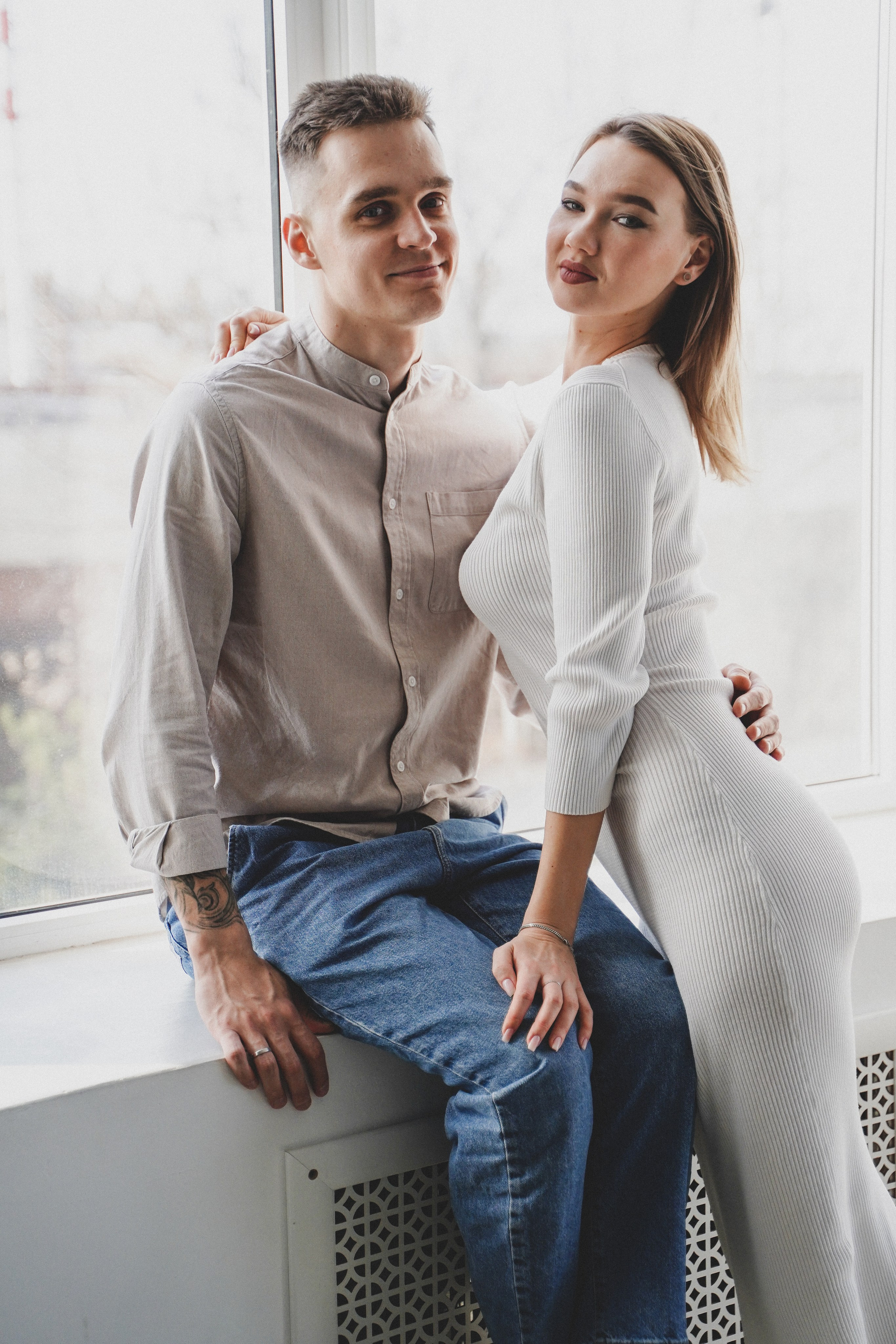 Фотосессия большой семьи в студии. Семейный и женский фотограф в Краснодаре Анастасия Приймак