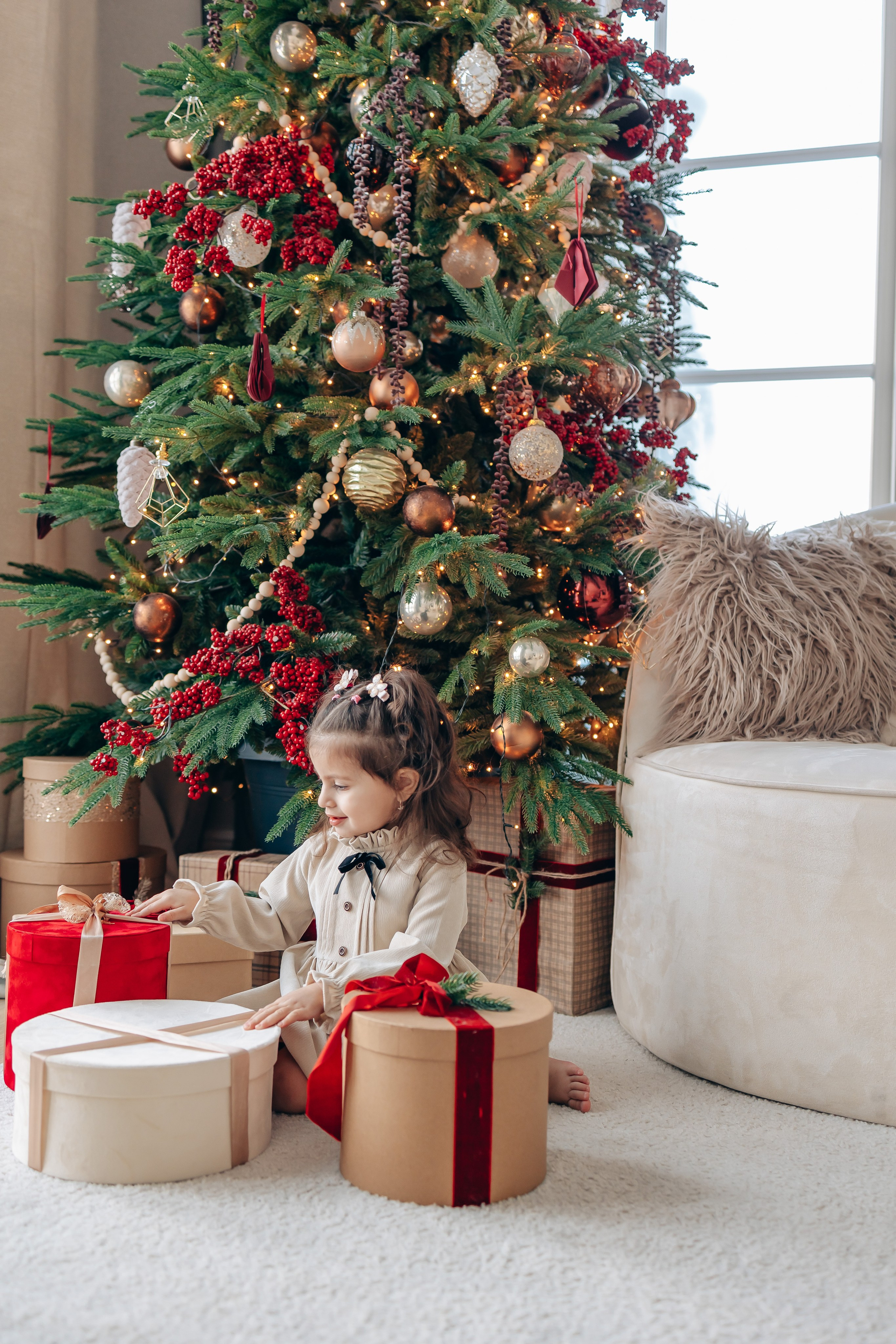 Новый год в студии. Фотограф Алена Малинина в Санкт-Петербурге Пушкин Питер СПб Семейные и детские фотосессии