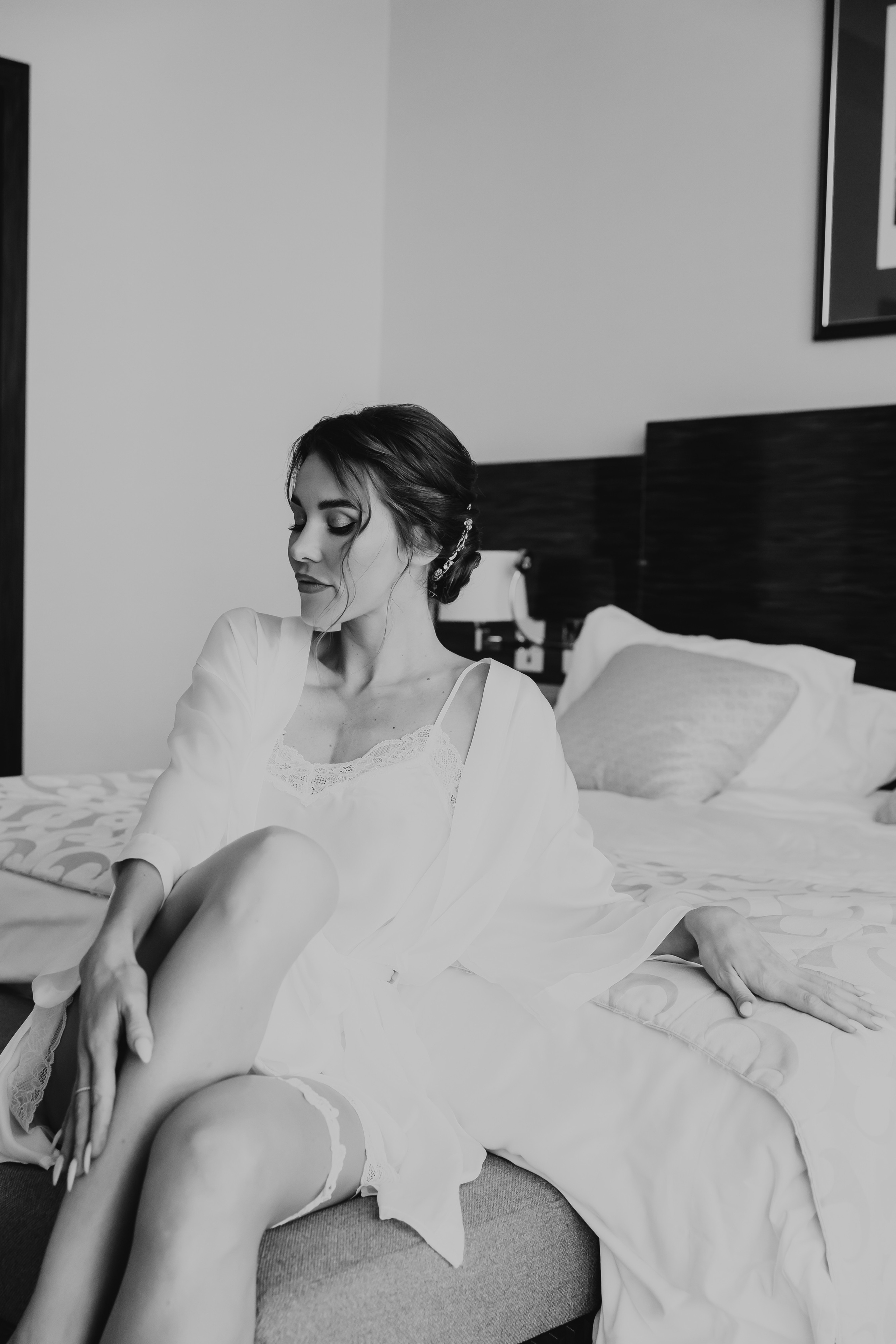 Свадебная фотосессия в отеле. Свадебный фотограф в Москве Екатерина Гусева