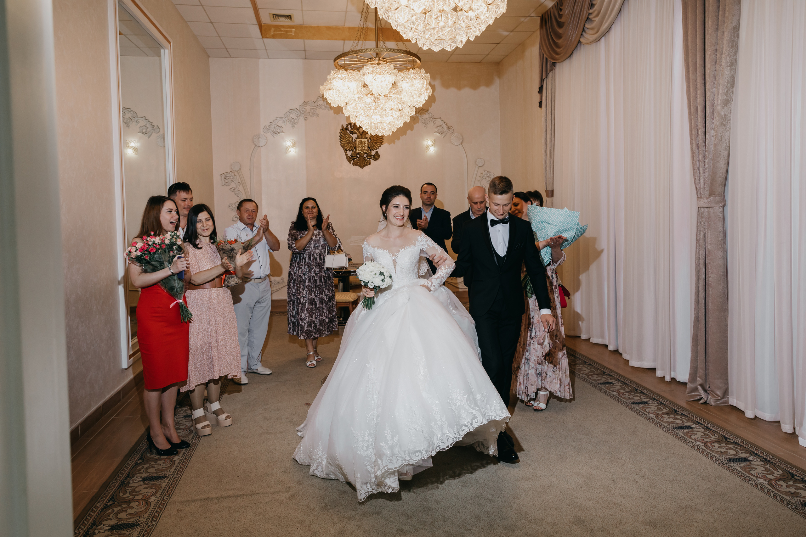 Роспись в Кутузовском ЗАГСе. Свадебный фотограф в Москве Екатерина Гусева