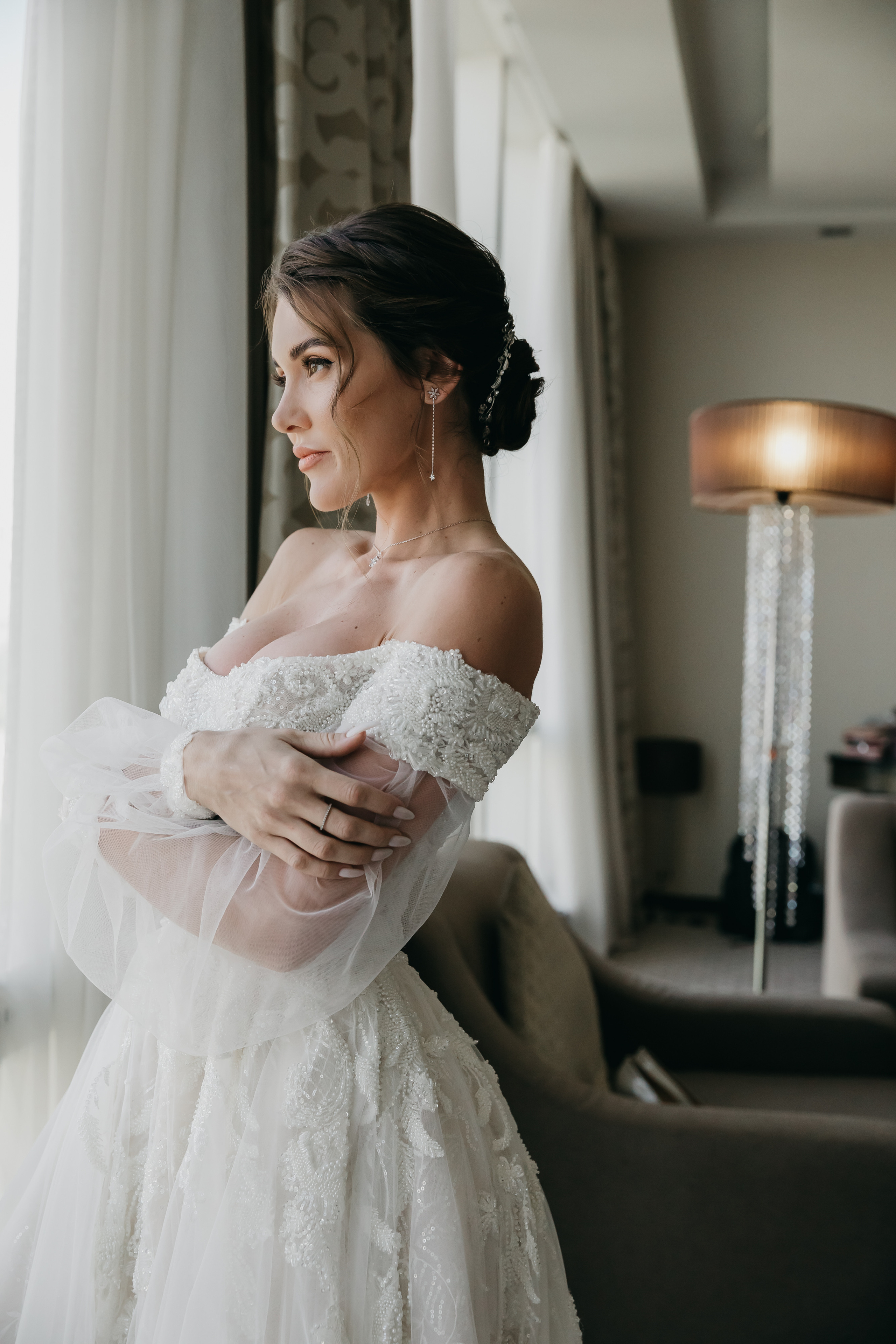 Свадебная фотосессия в отеле. Свадебный фотограф в Москве Екатерина Гусева