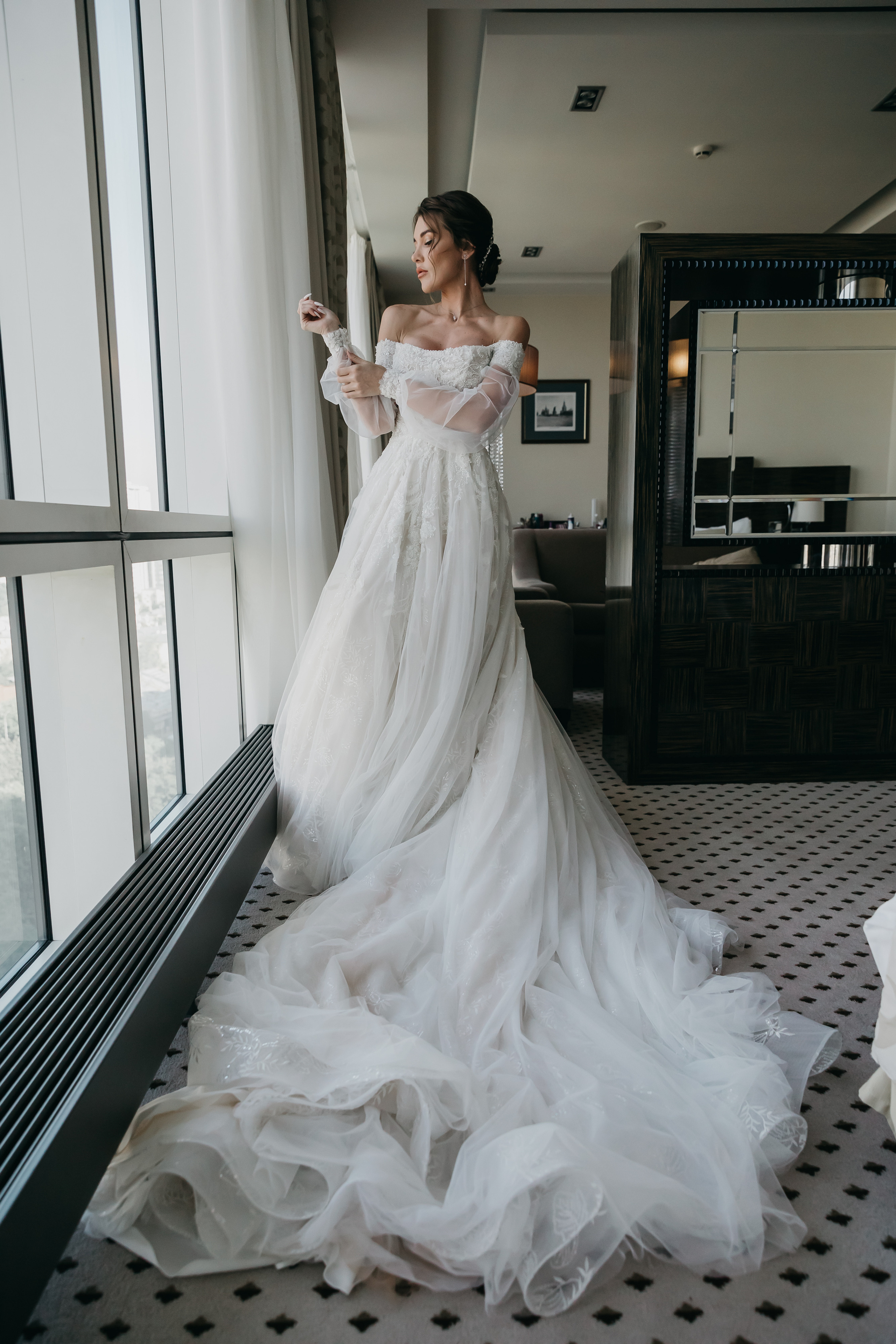 Свадебная фотосессия в отеле. Свадебный фотограф в Москве Екатерина Гусева