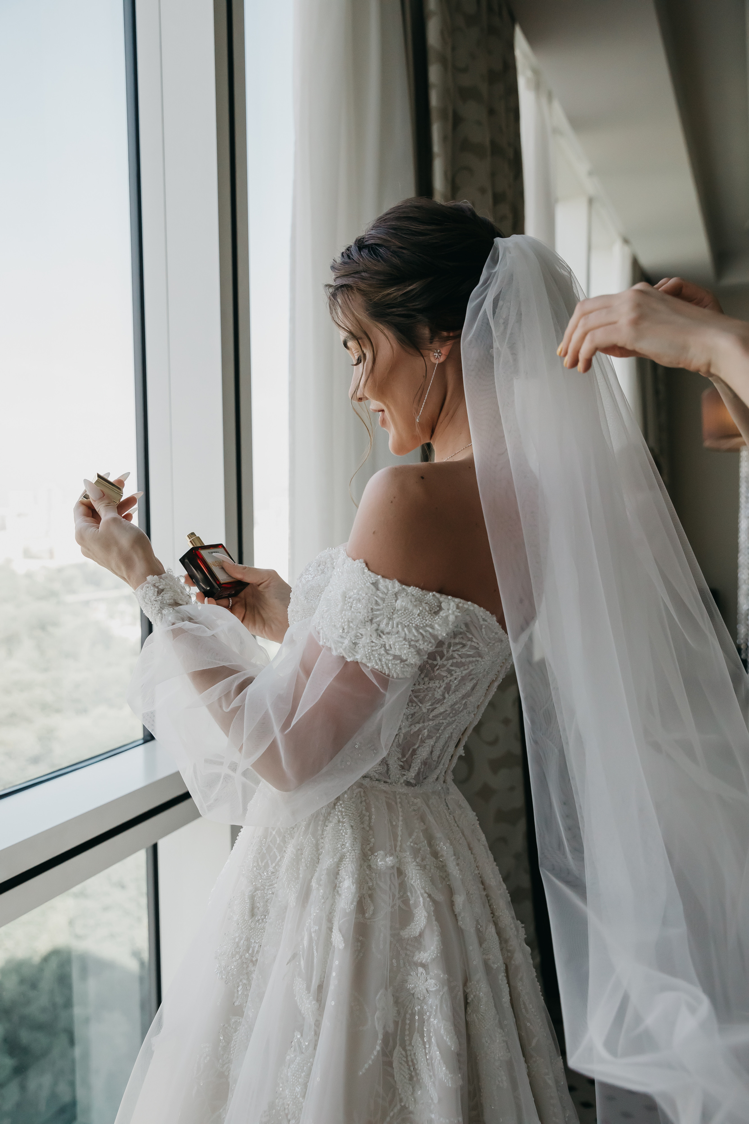 Свадебная фотосессия в отеле. Свадебный фотограф в Москве Екатерина Гусева