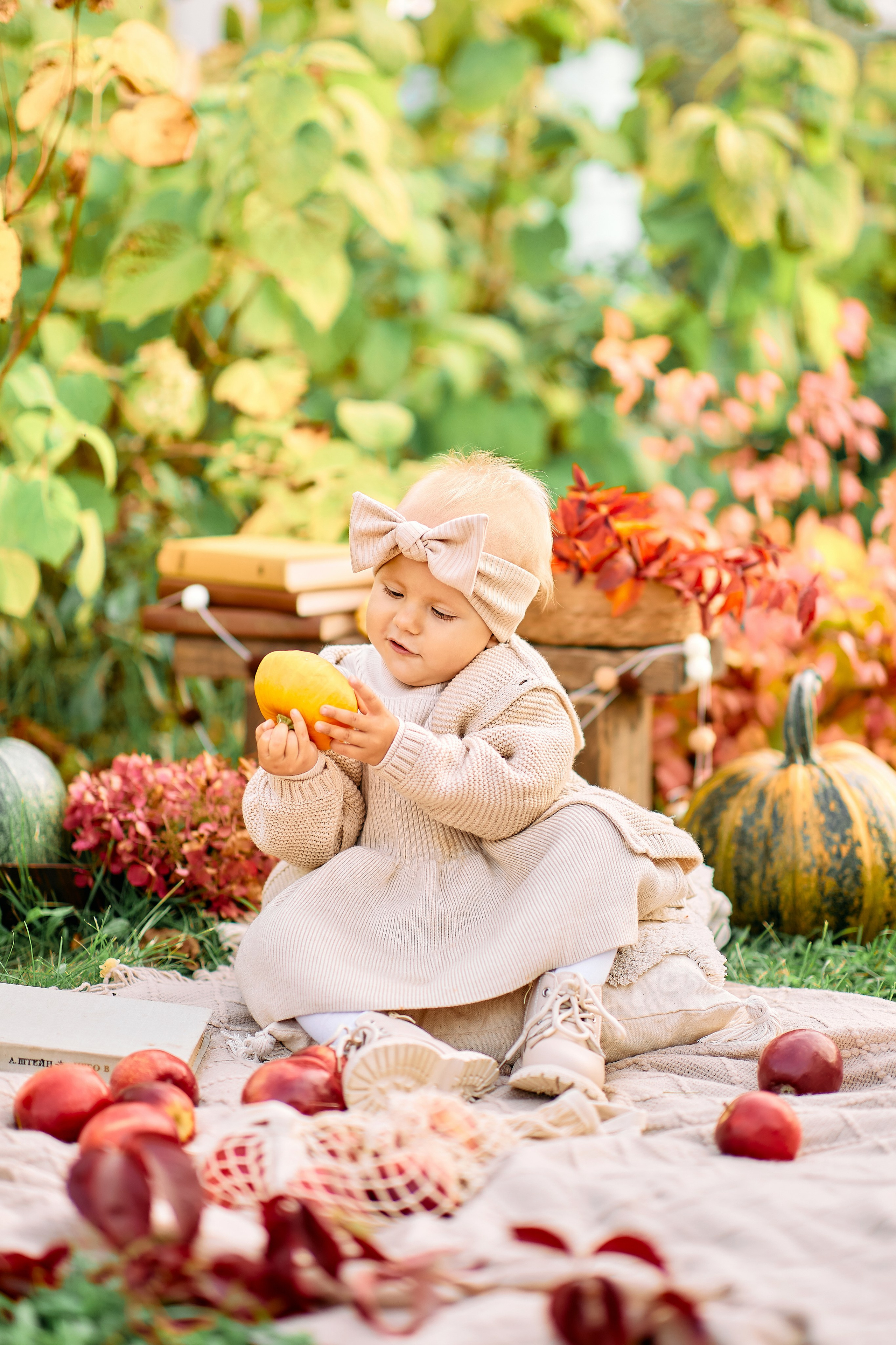Осень. Фотопроект тыквы. Семейный и детский фотограф в Ярославле Юлия Галашина