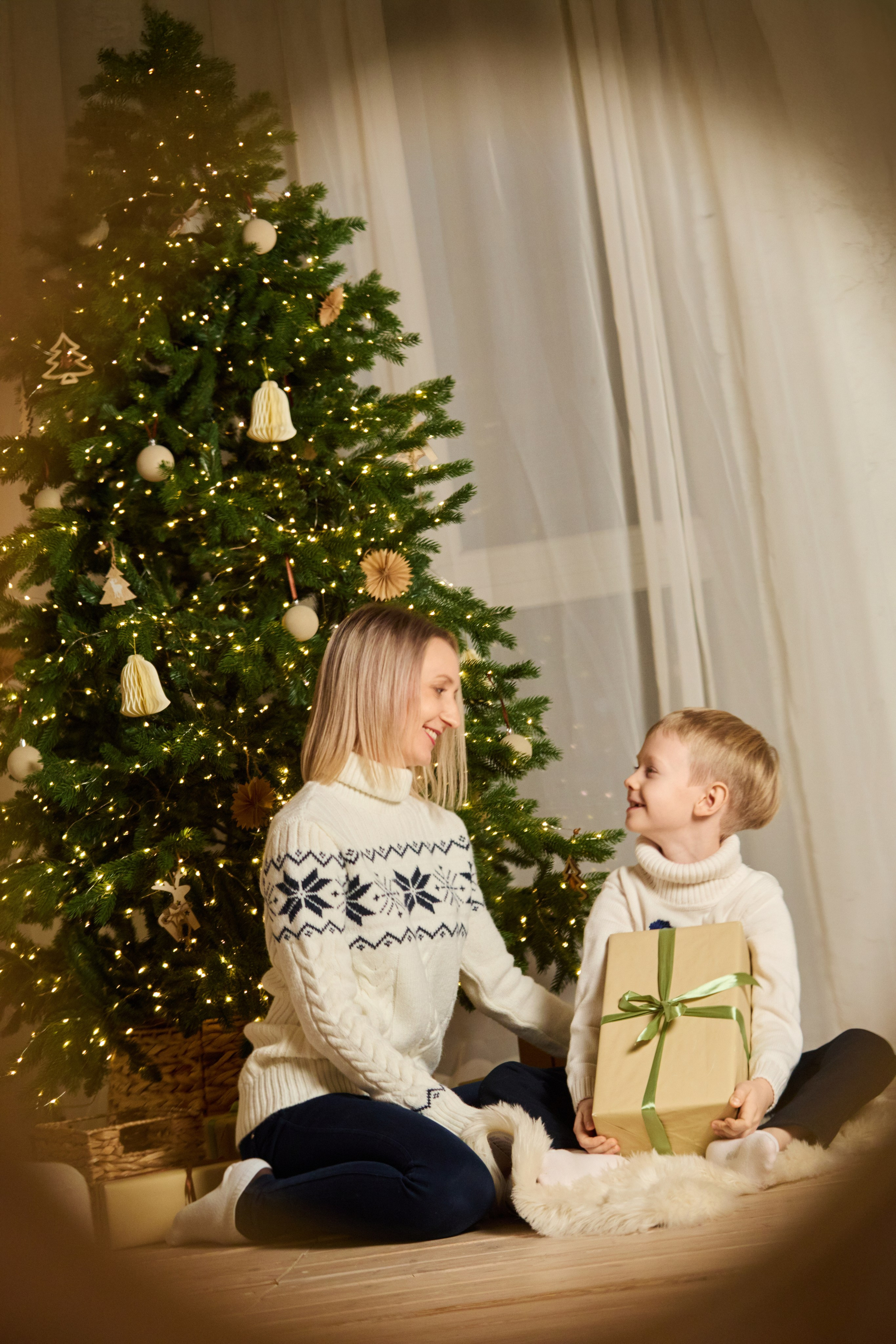 Новогодняя семейная