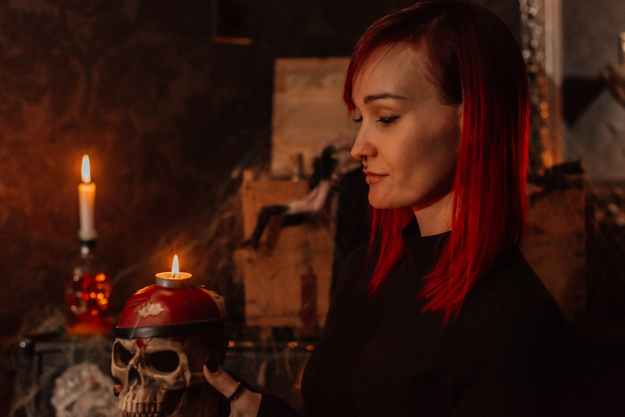 Halloween party в кальянной HookahPlace. Профессиональный пейзажный фотограф Новокрещенов Станислав