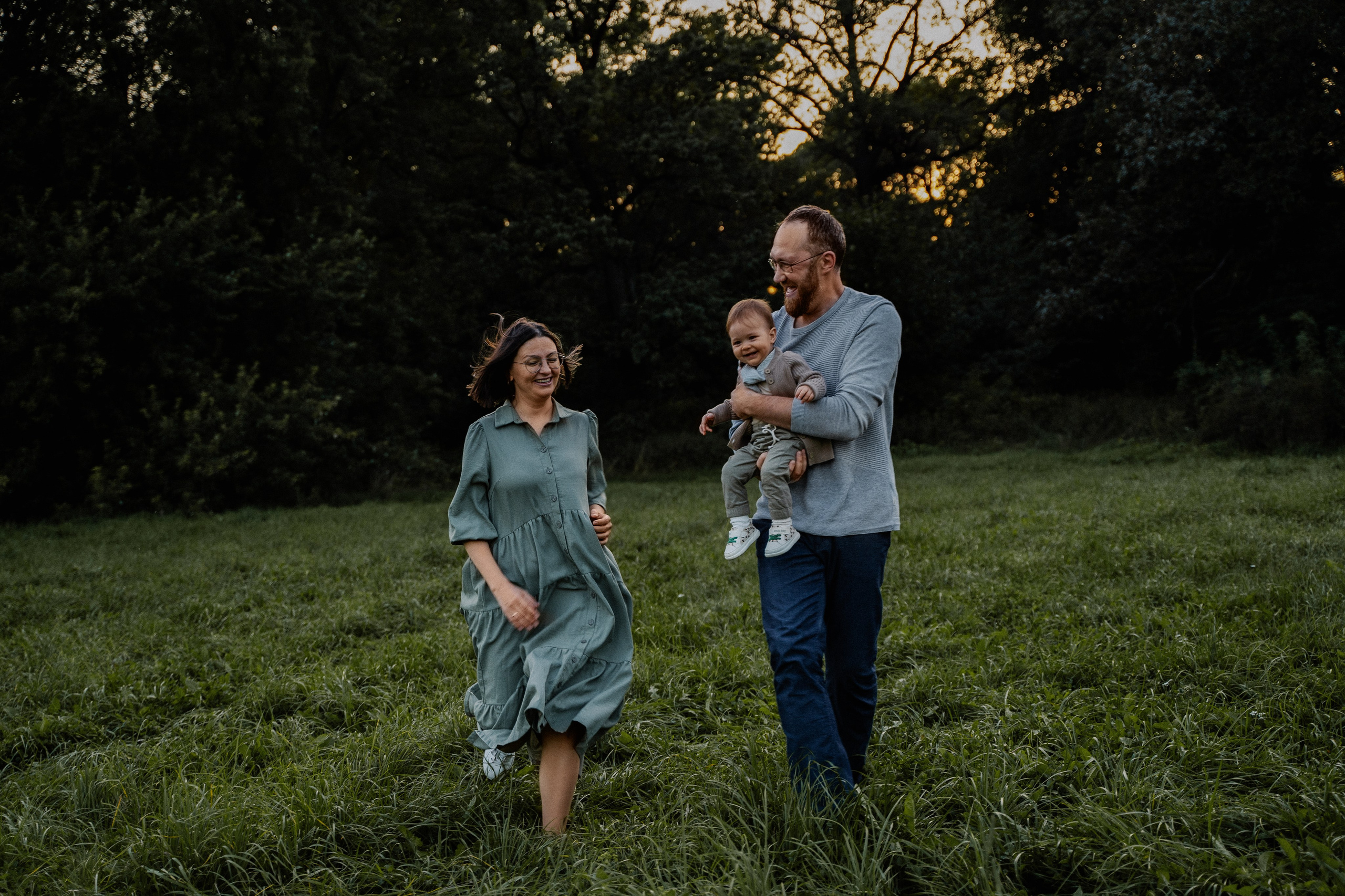 Втроем. Семейный фотограф в Москве Надя Бугаева