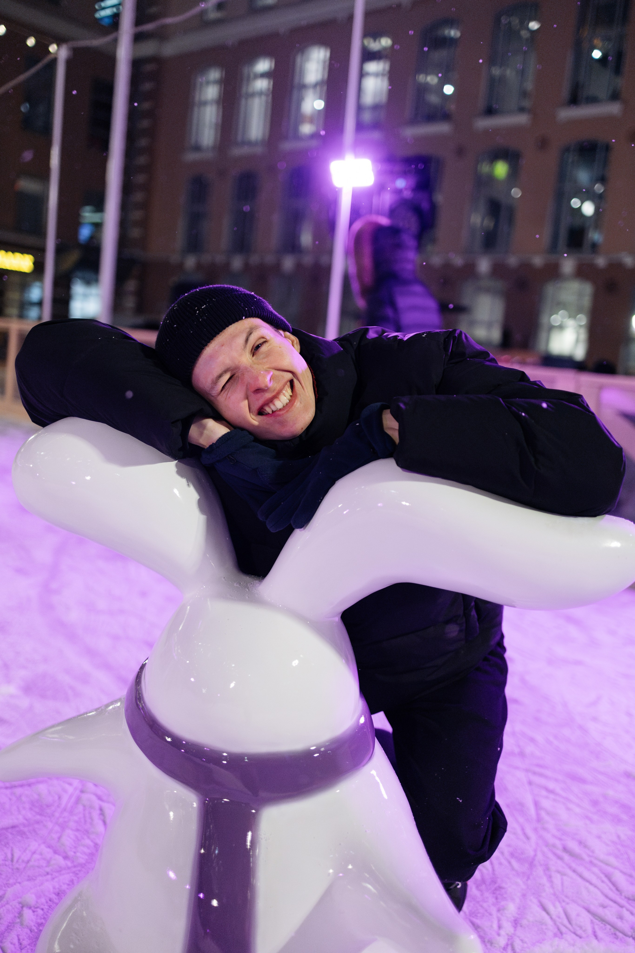 Открытие катка Яндекса. Репортажный фотограф в Москве Лера Зиновьева