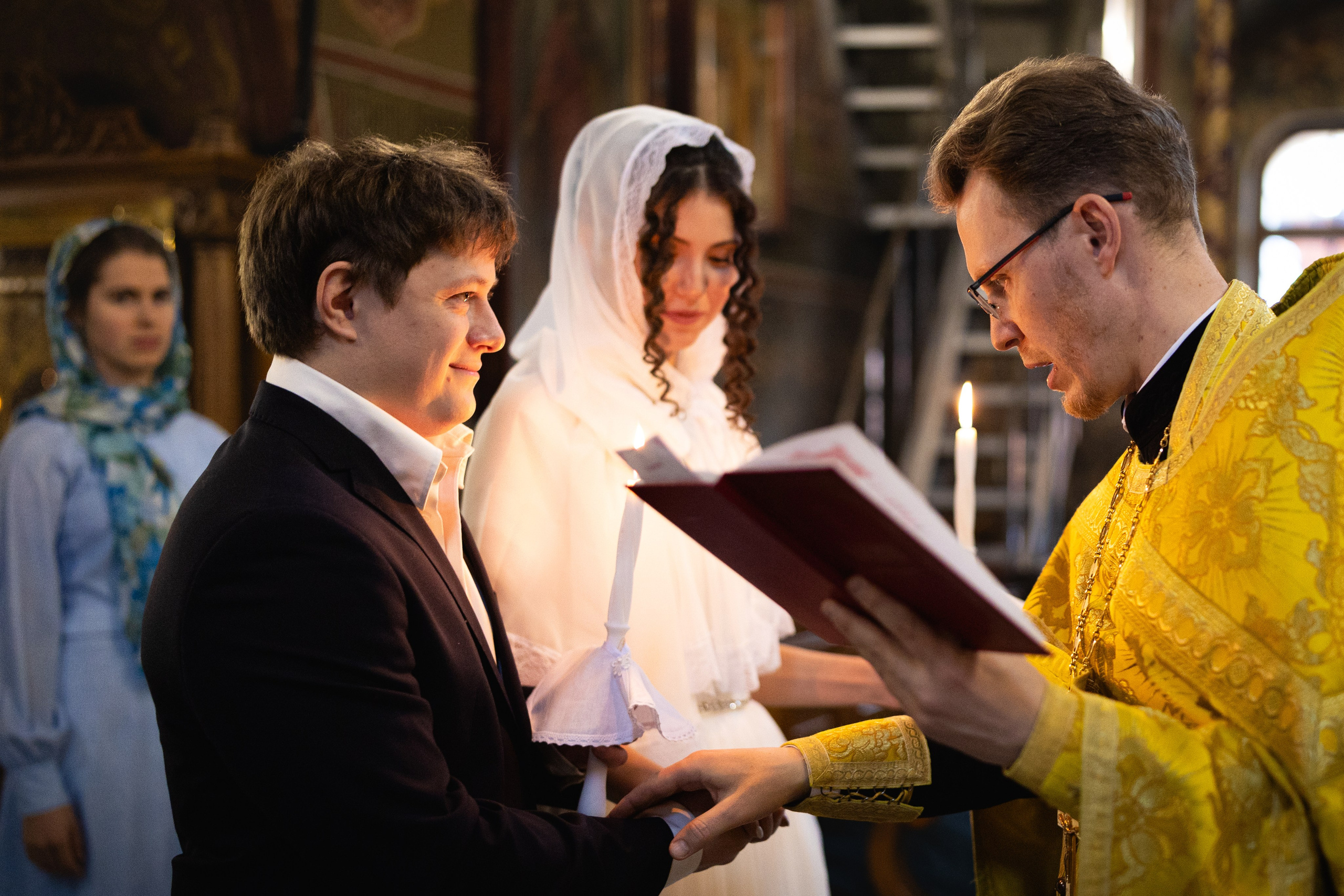 Венчание Михаила и Евы. Уникальный фотограф на крещение и венчание. Москва