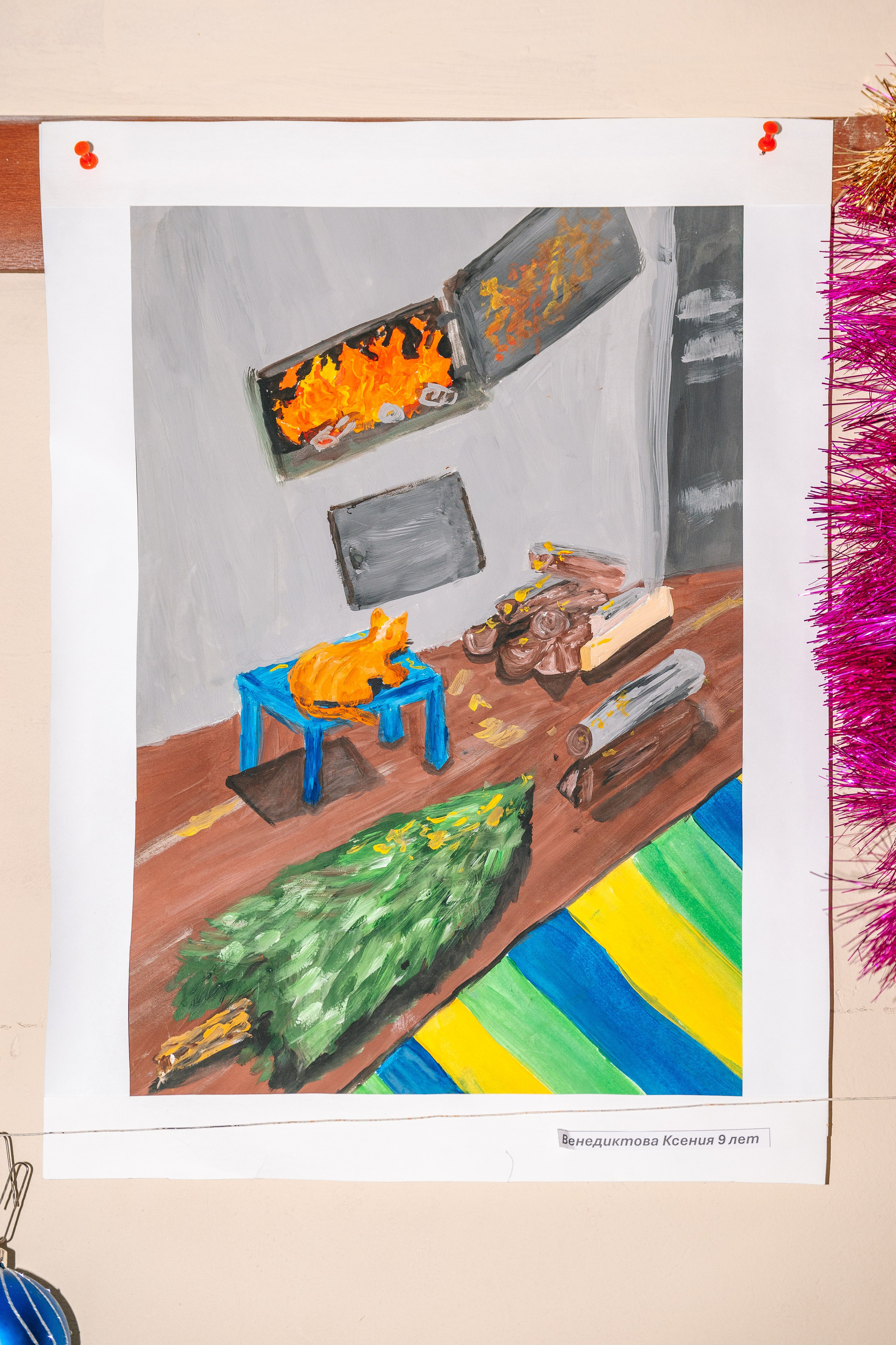 Волшебный зимний мир глазами детей. Новогодняя выставка творчества. Семейный клуб «Открытый город»