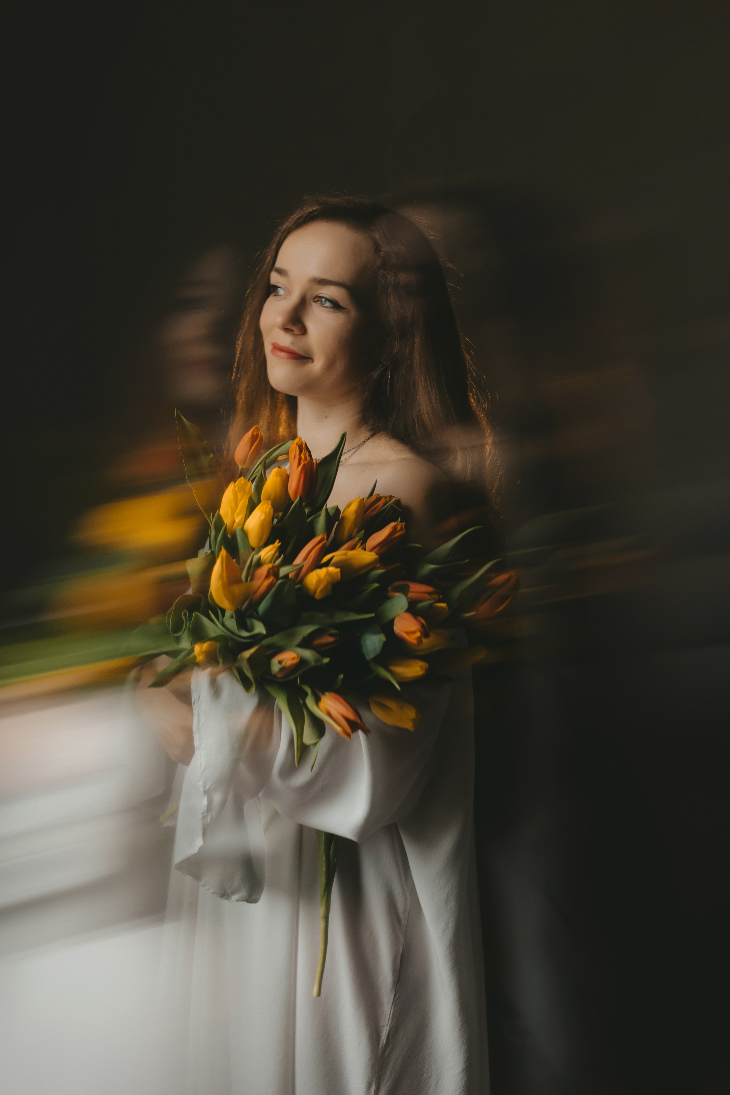 Весенняя домашняя семейная фотосессии мамы с дочками. Семейный и женский фотограф в Москве Надежда Воробьева