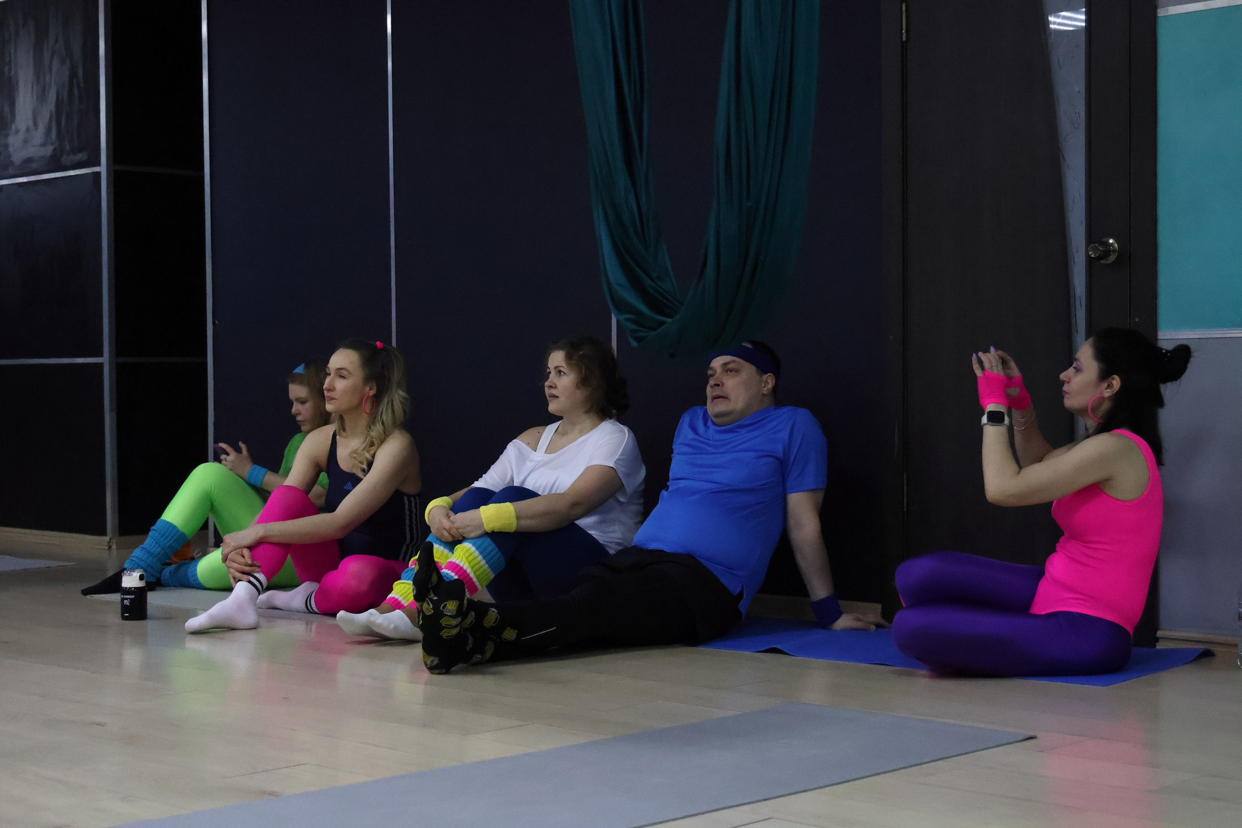 Тренировка в стиле 80-х. Спортивный и репортажный фотограф Ермакова Светлана