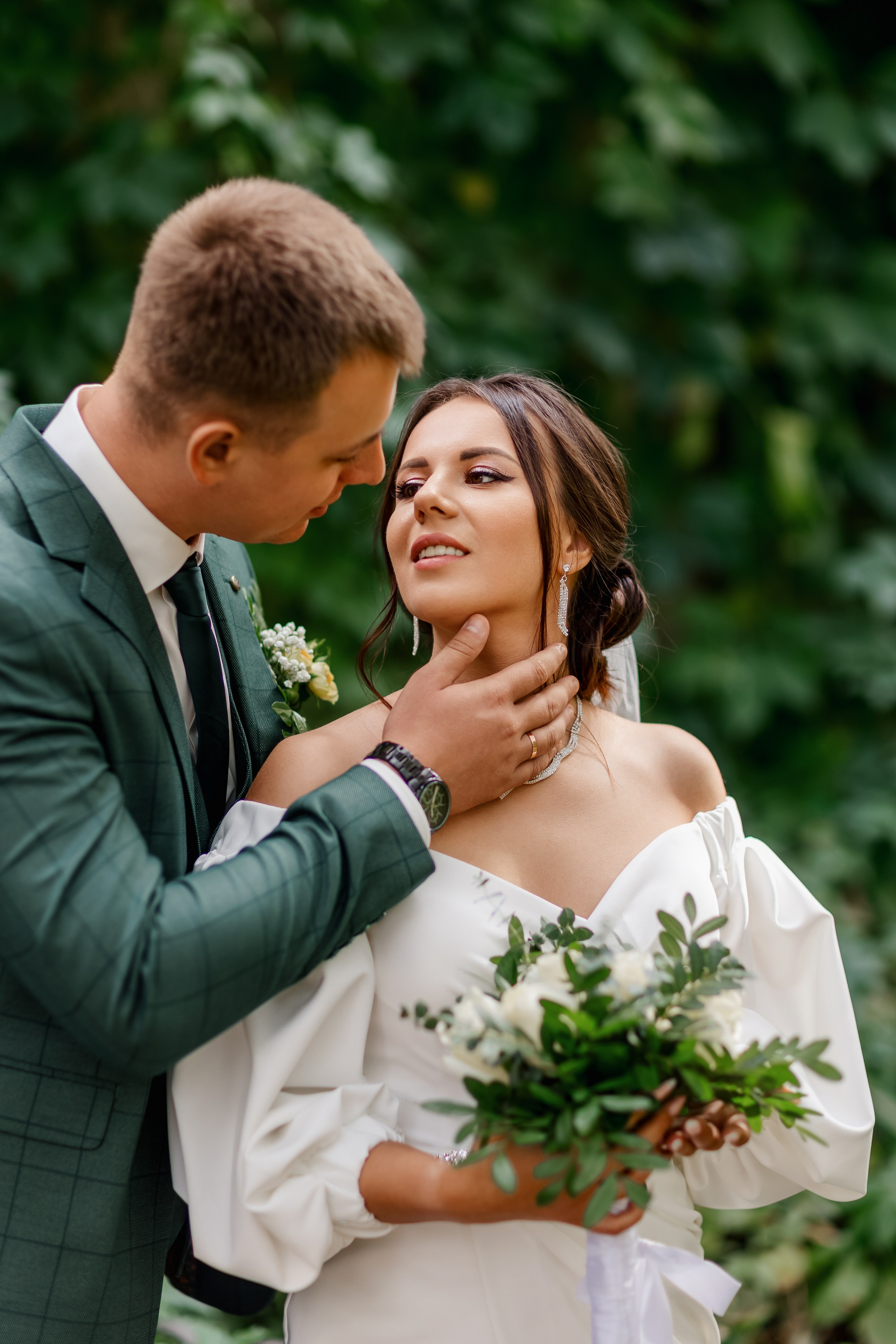 Олег и Юлия. Свадебная прогулка. Свадебный фотограф в Хабаровске