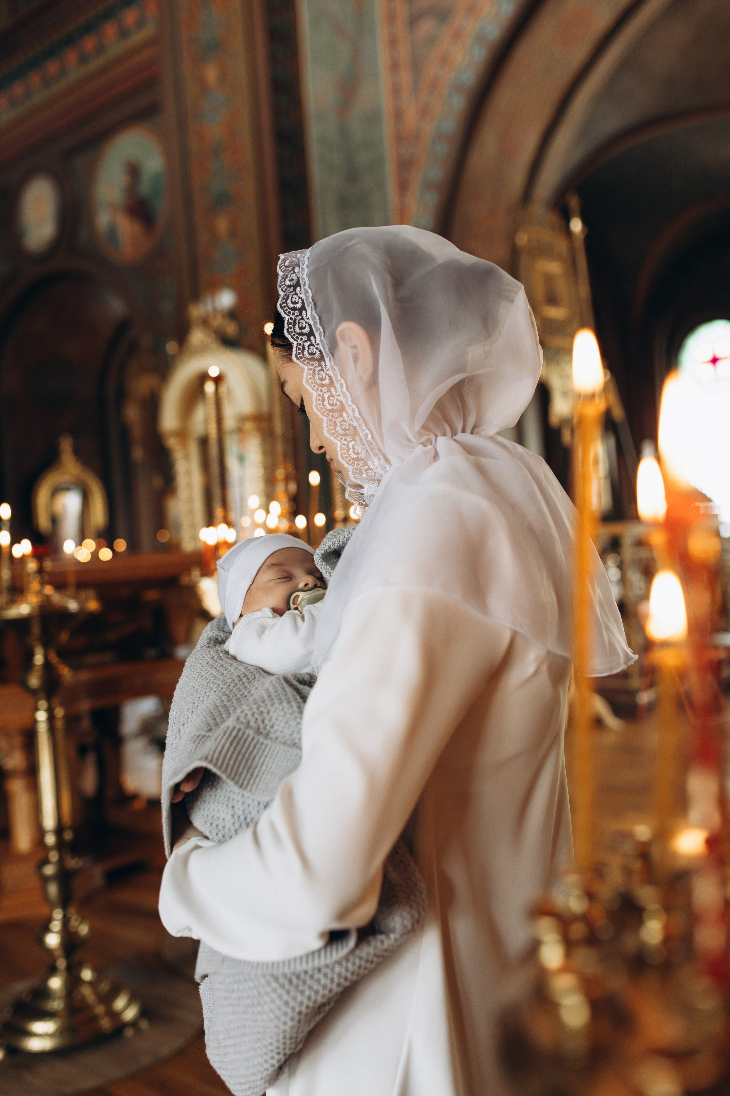 Крещение Лёвы. Самый теплый фотограф в Краснодаре Рябоконь Ксения