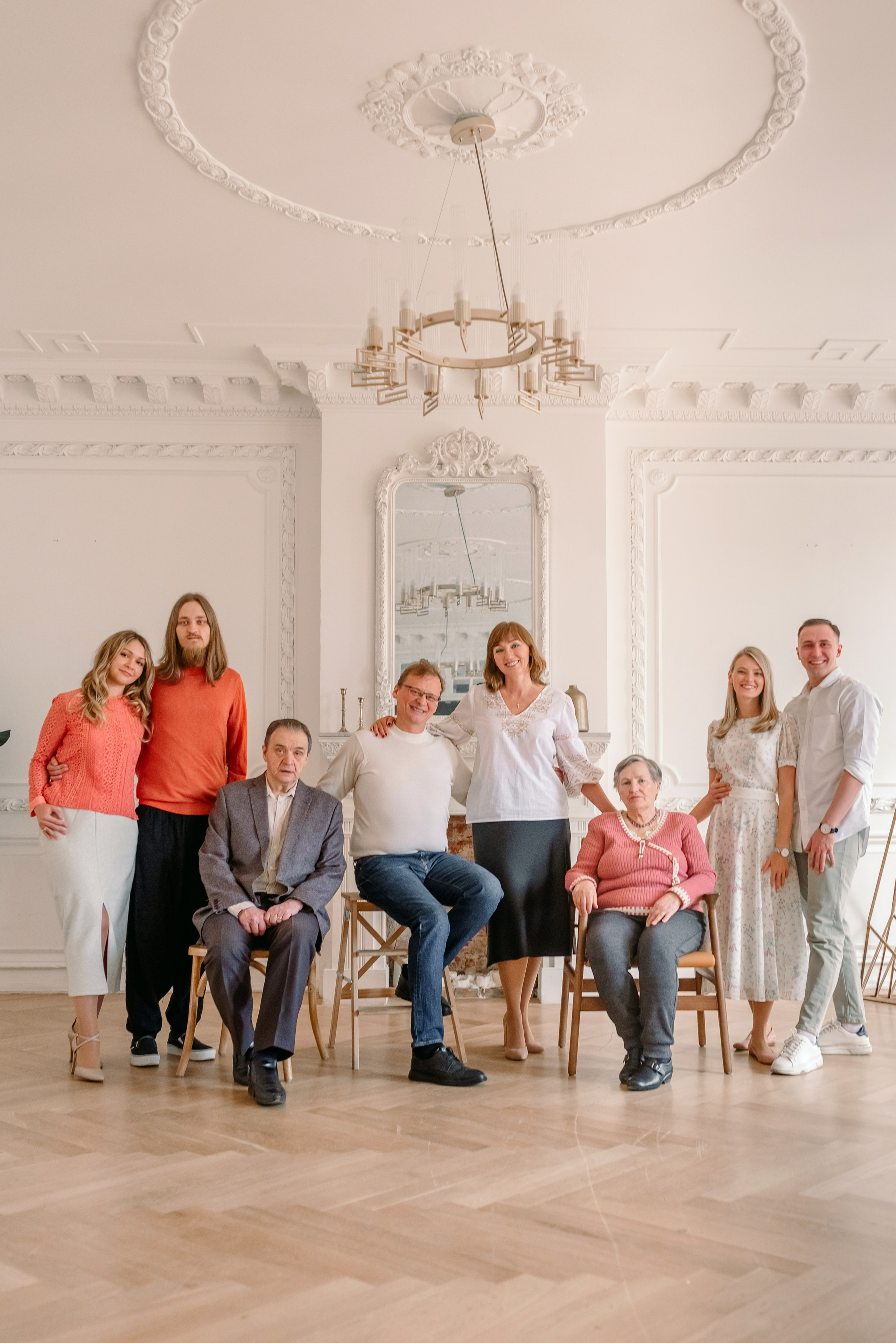 Фотосессия Большой Семьи. Фотограф Юлия Кондратьева