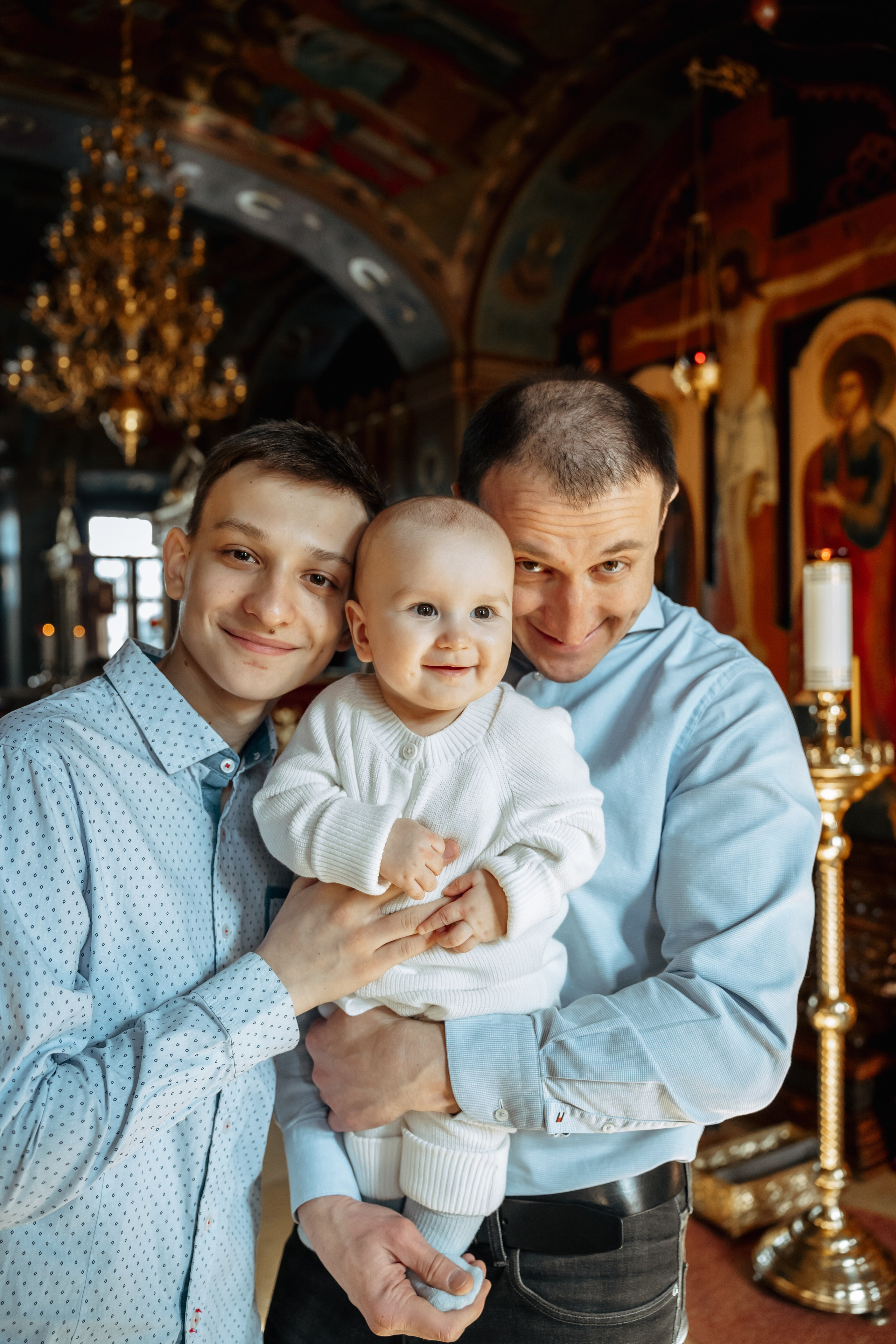 Крещение Мирона. Фотограф Казакова Анастасия