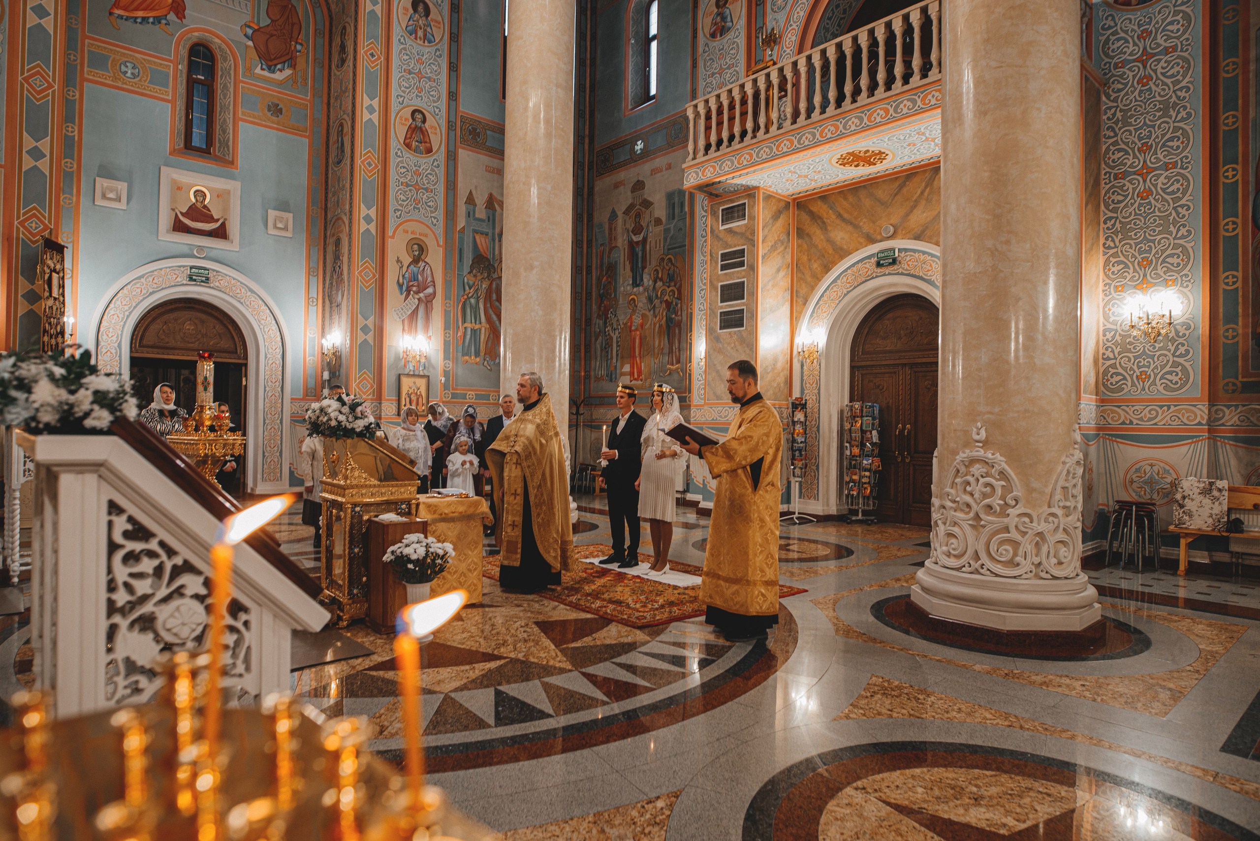 Таинство Венчания Сергея и Инны. Фотограф Таинств Крещения и Венчания в г. Курске
