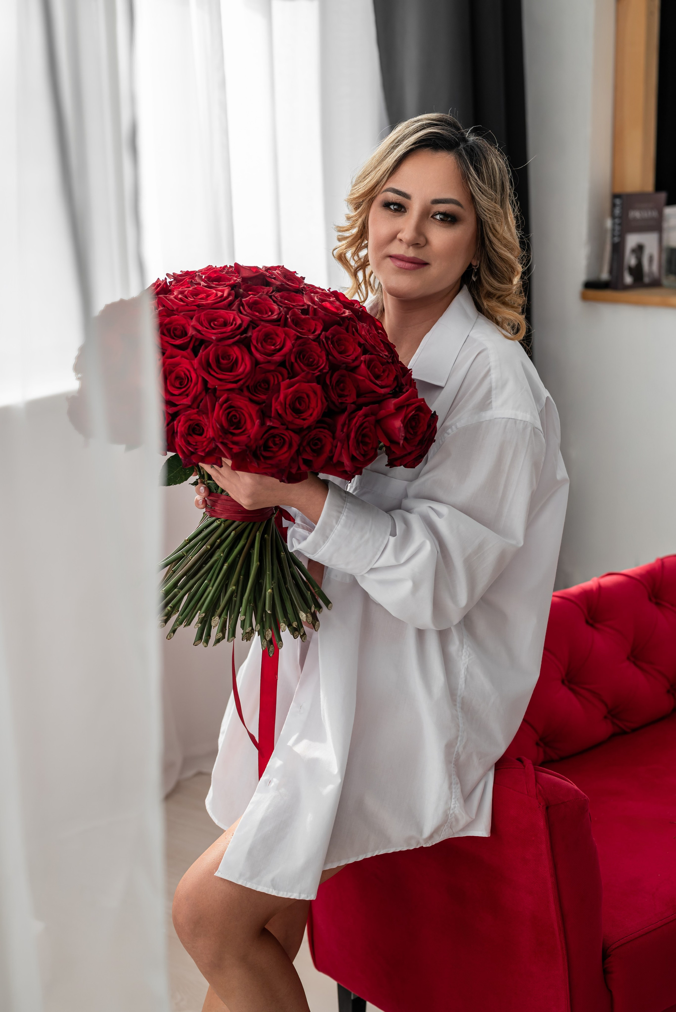 Фотопроект *101 красная роза* 2025 г. Фотограф в городе Салават