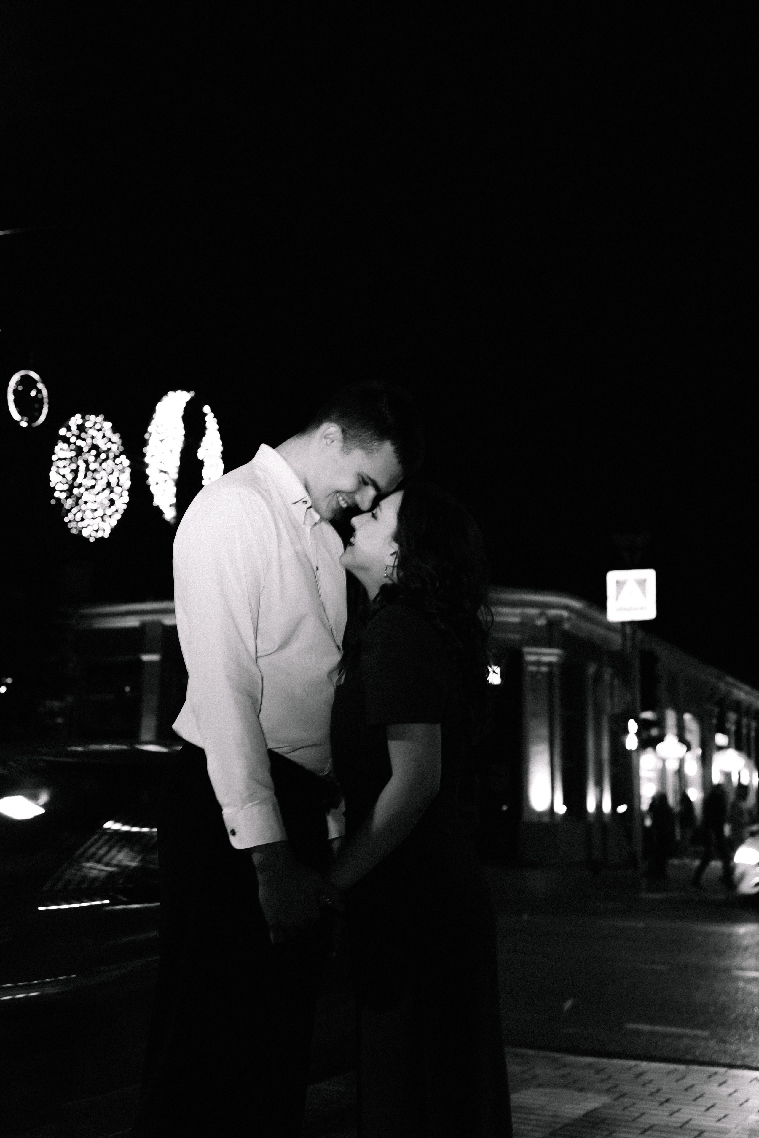 Лёша и Соня. Ночной Краснодар. Семейный фотограф в Краснодаре Храмова Анна