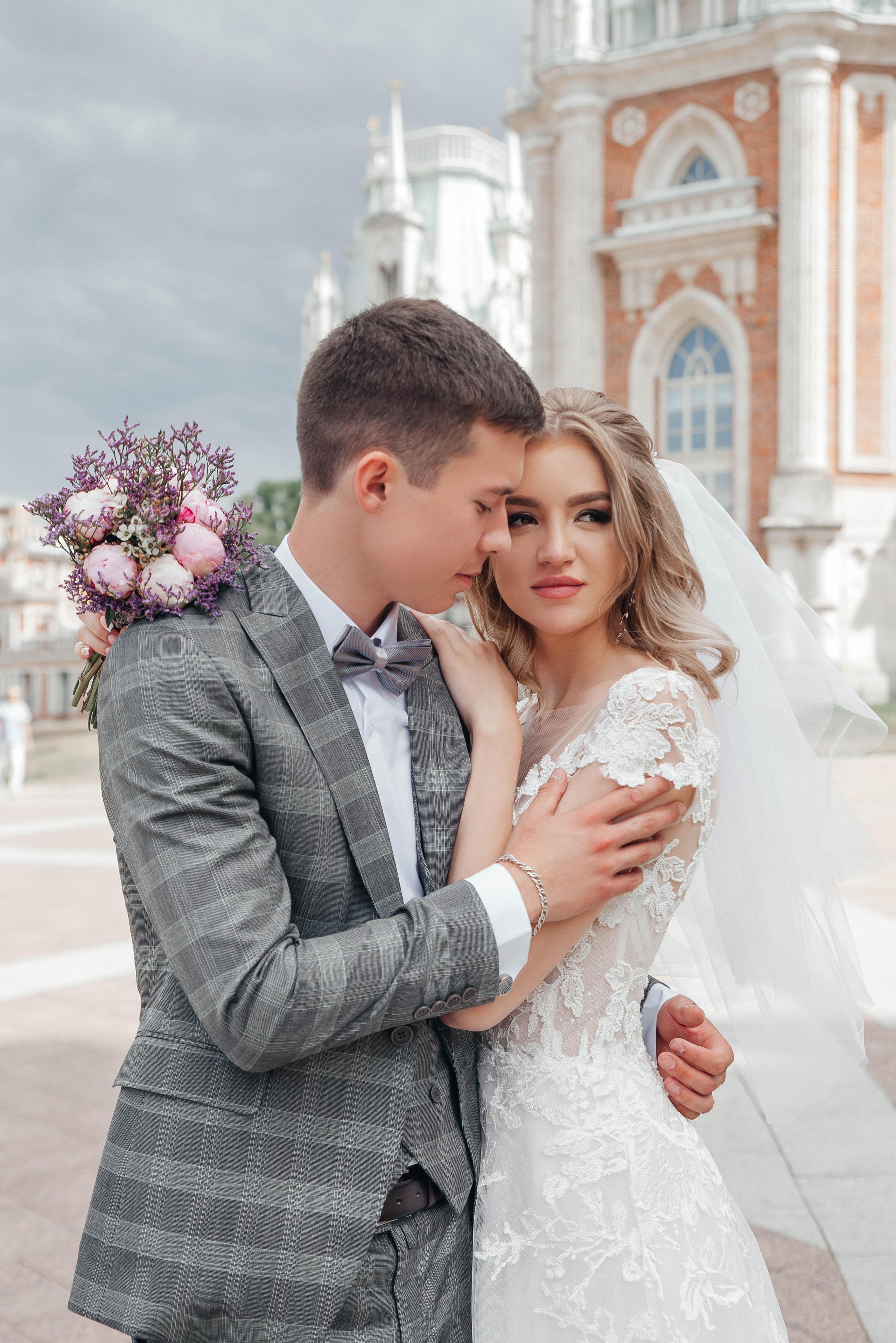 Петр и Диана. МУузей-заповедник Царицыно. Свадебный и семейный фотограф в Москве и Подмосковье Ольга Останина