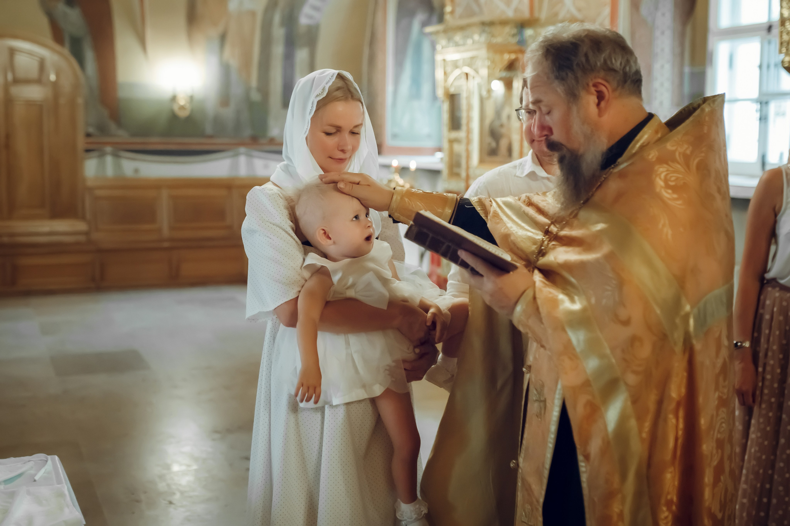 Крещение Яны. Фотограф на Крещение, семейный фотограф в Москве