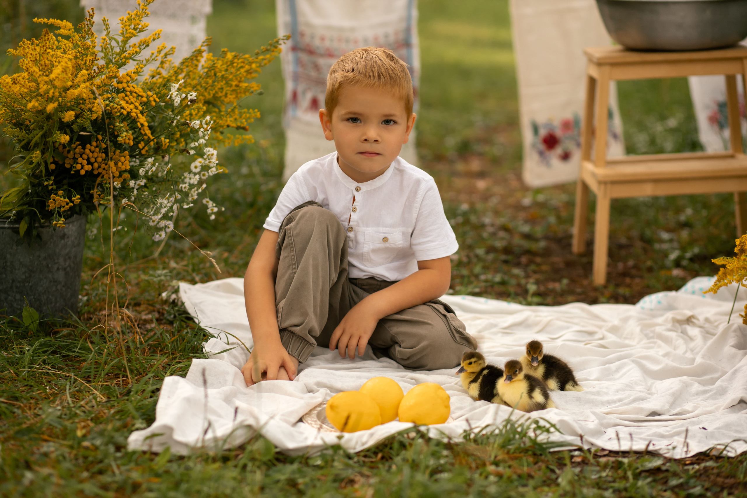 Большая стирка с утятами. Фотограф Алексин|Тула