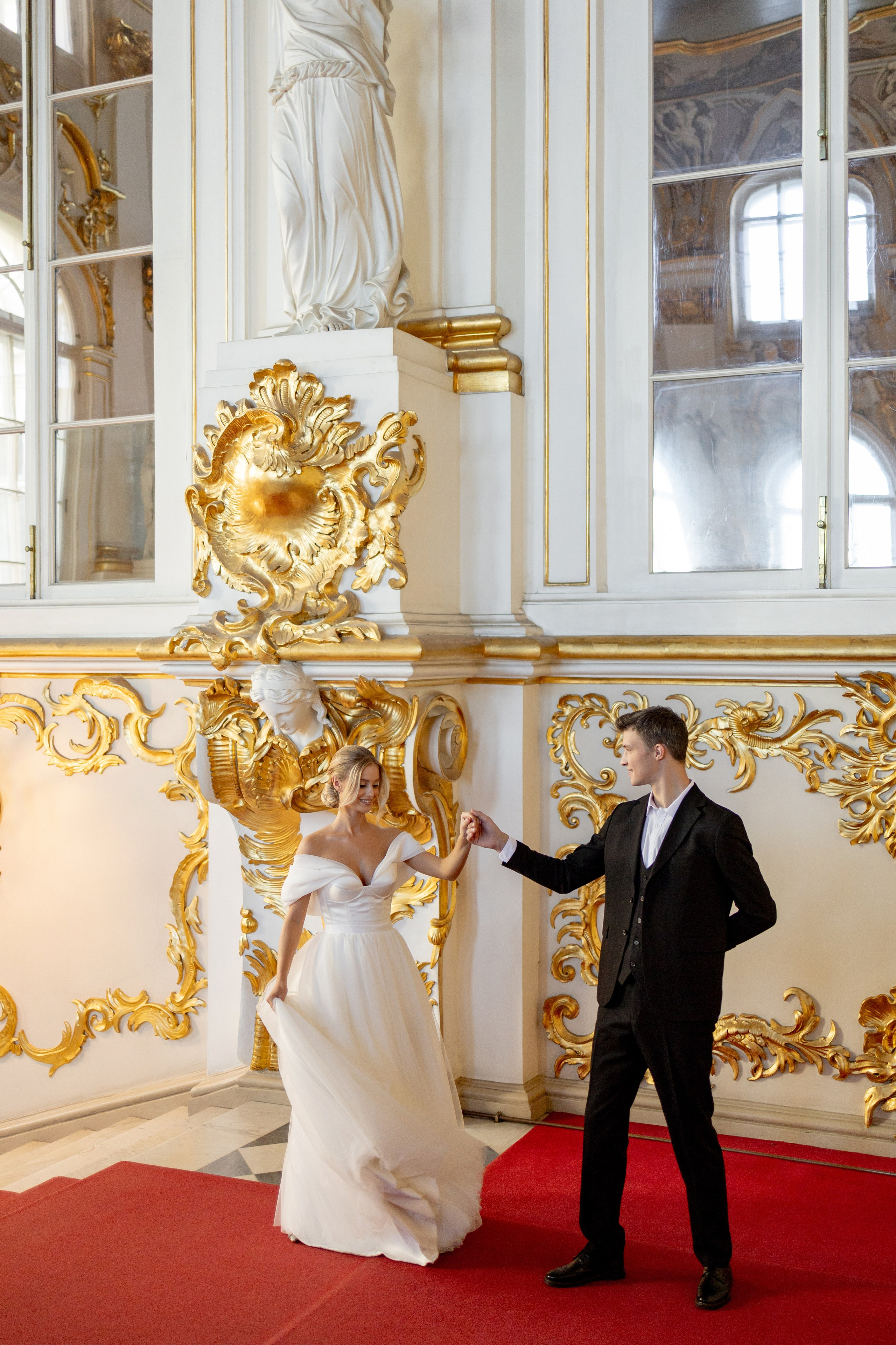 Свадьба в Эрмитаже. Семейный и портретный фотограф в Геленджике Любовь Бодрова
