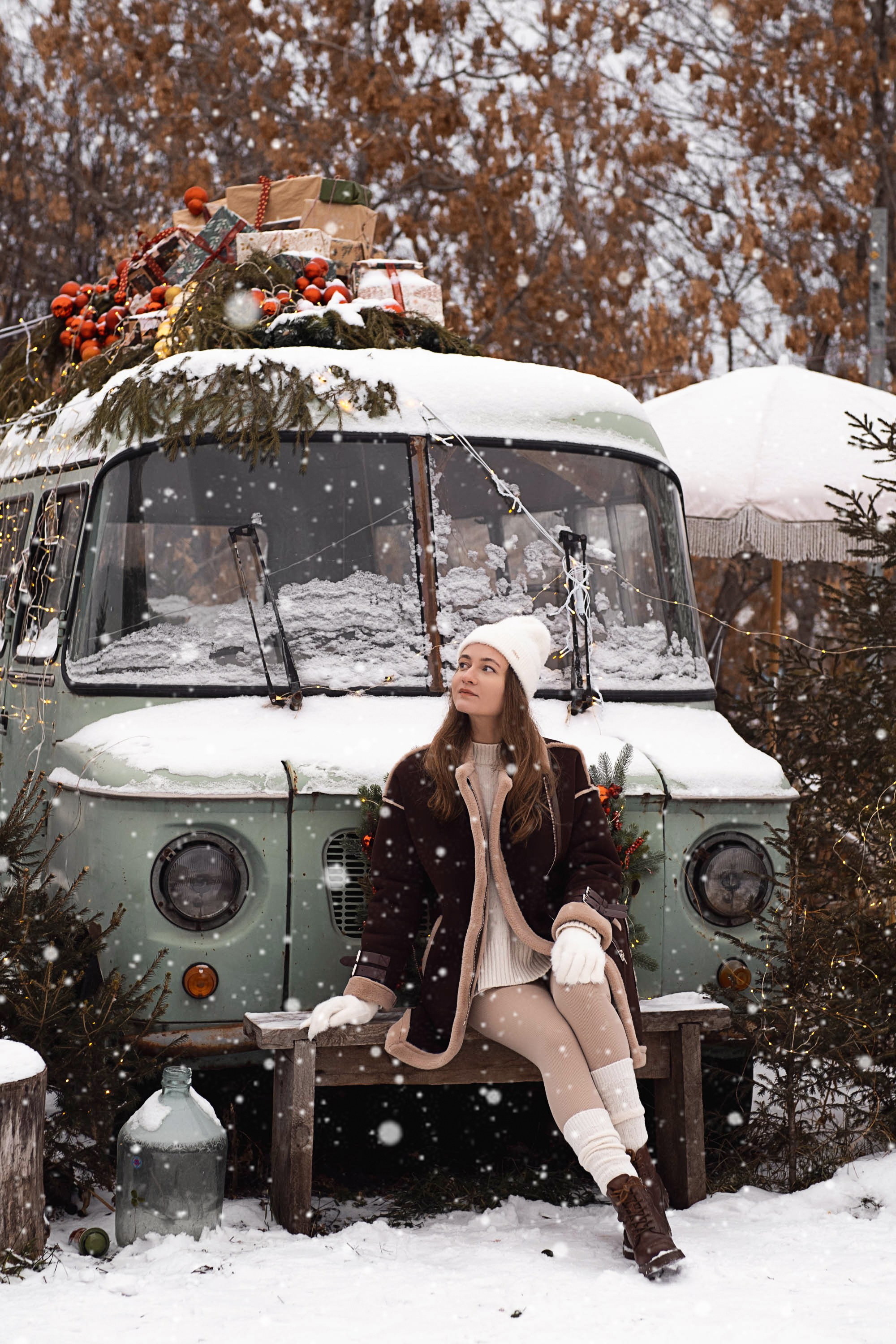 Новогодняя фотосъёмка для Юлии. Свадебный и семейный фотограф в Тюмени Екатерина Дубровина