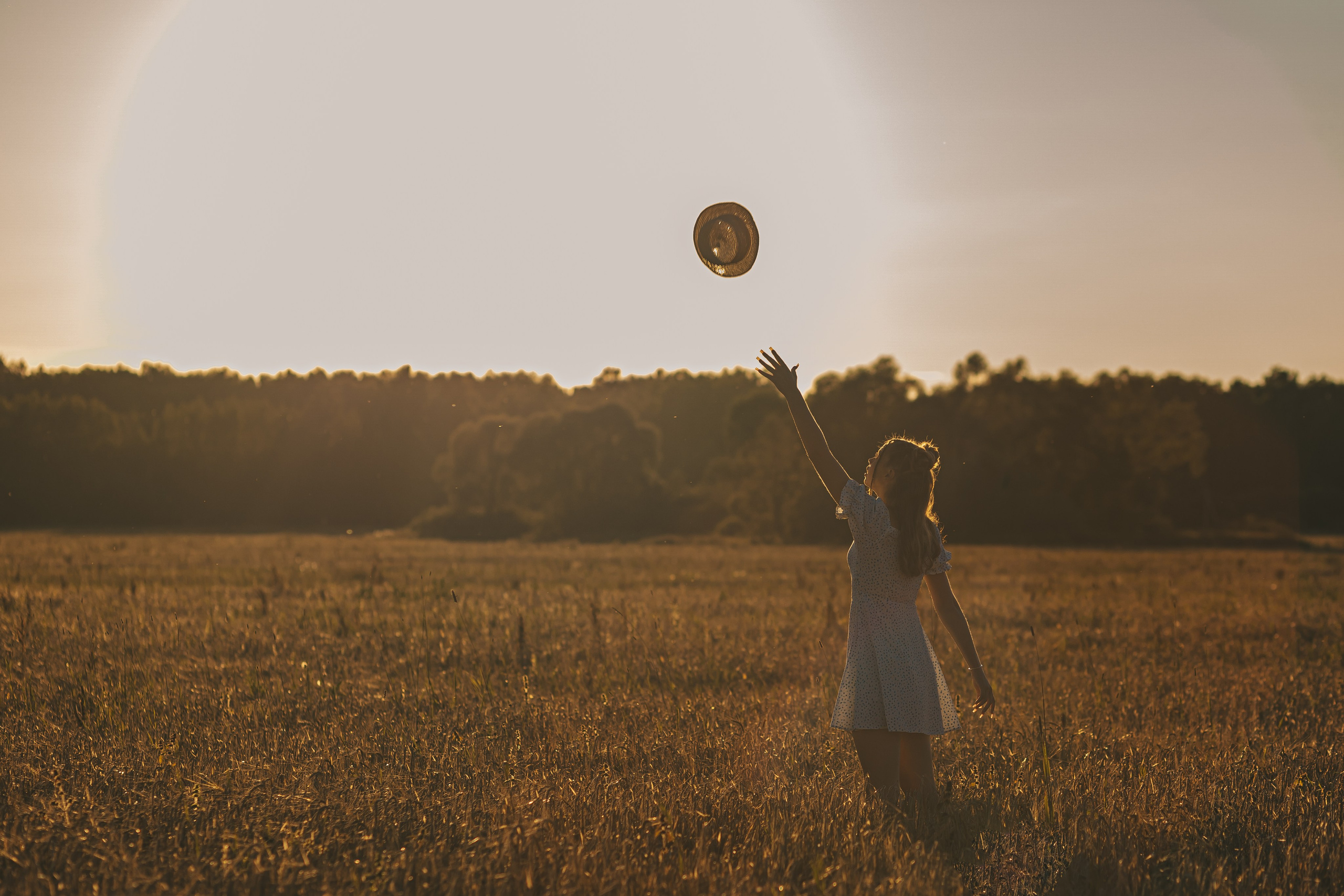 Фотосессия в поле. Семейный и женский фотограф в Москве Надежда Воробьева