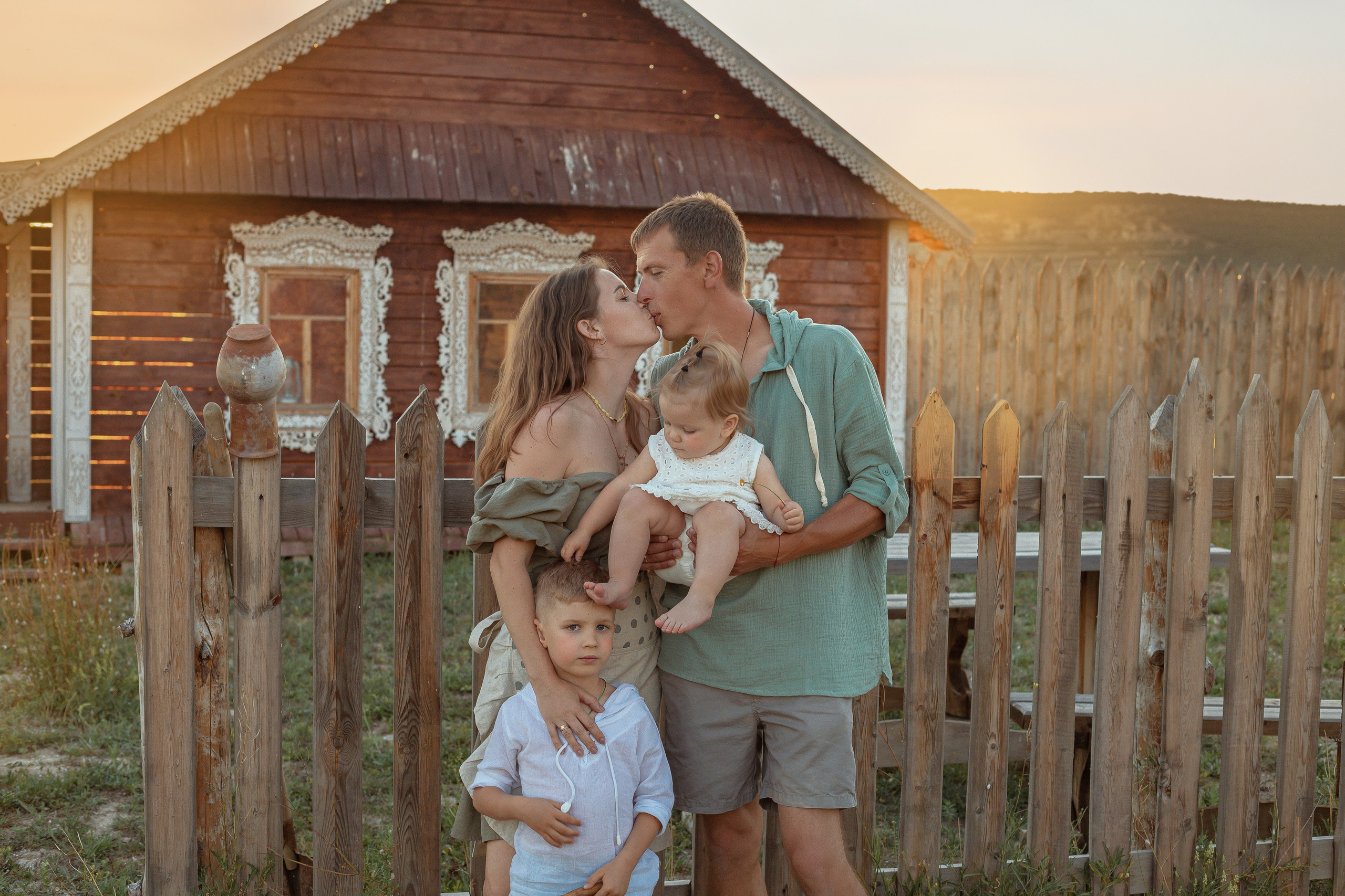Семья Лагутиных. Семейный и детский фотограф в Крыму Екатерина Швец