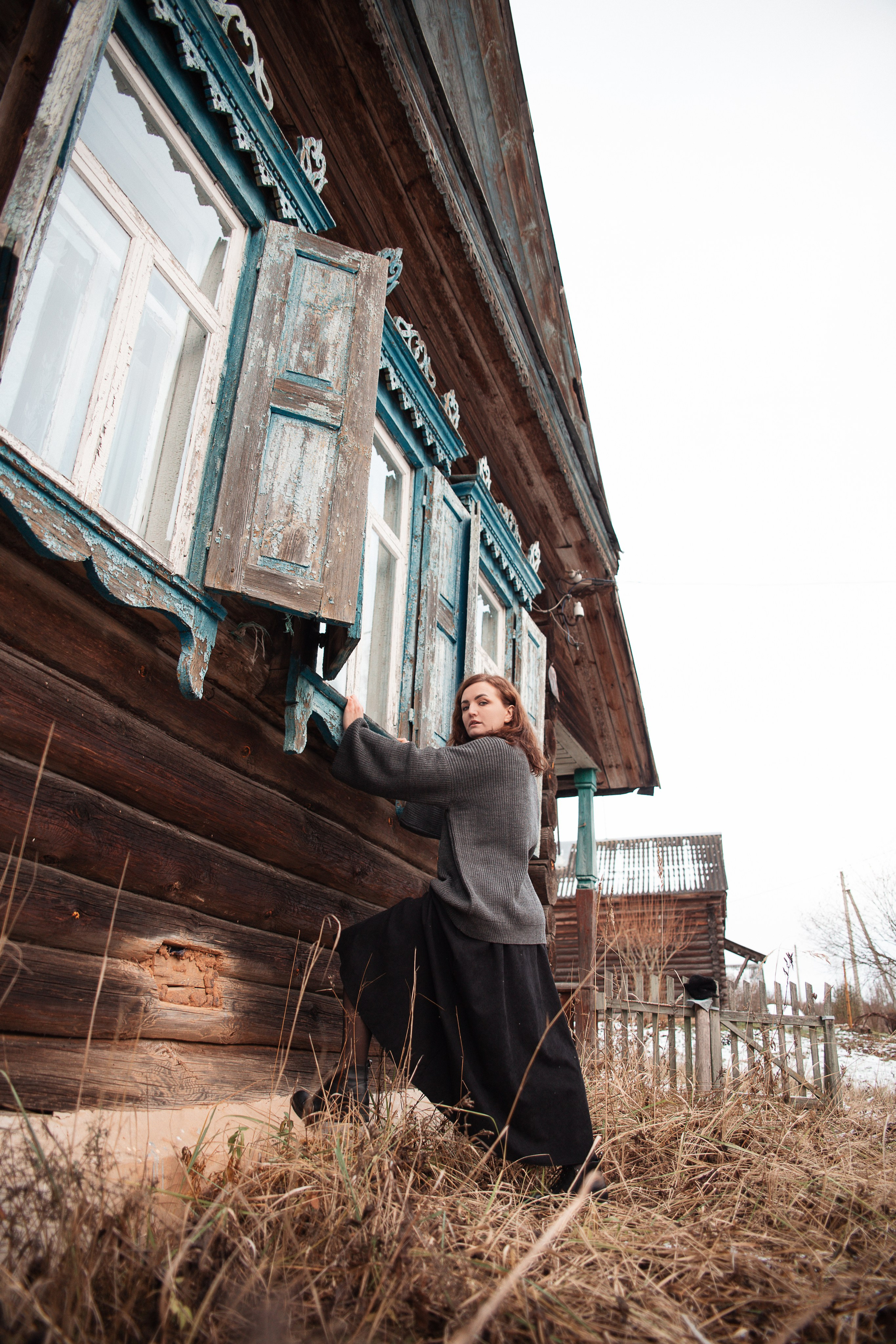 Фотосессия Ксении. Между осенью и зимой. Детский и семейный фотограф в Твери Анастасия Соловьева