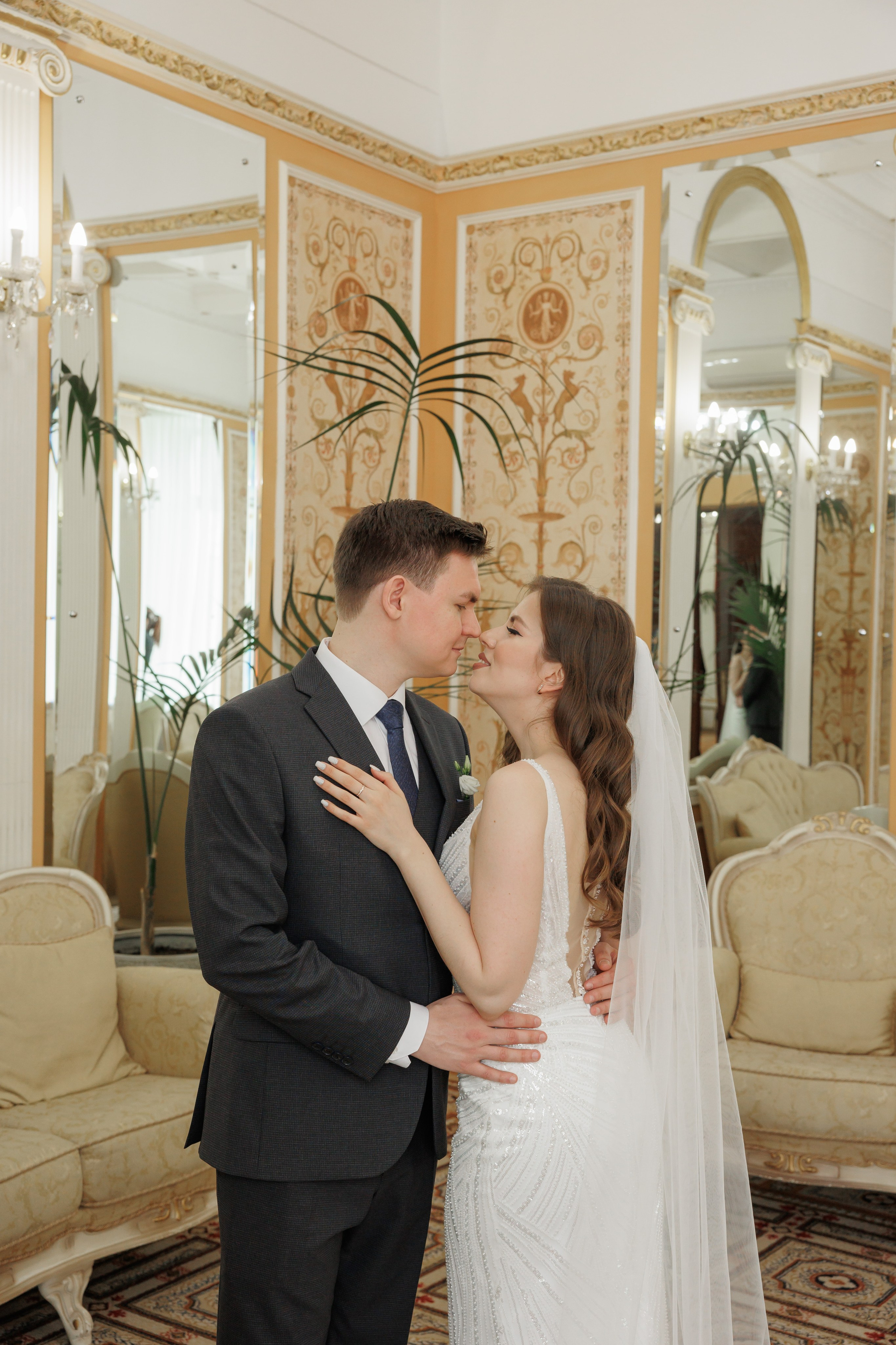 Даша и Дима, Грибоедовский ЗАГС. Свадебный и репортажный фотограф (Москва, Королев и другие)