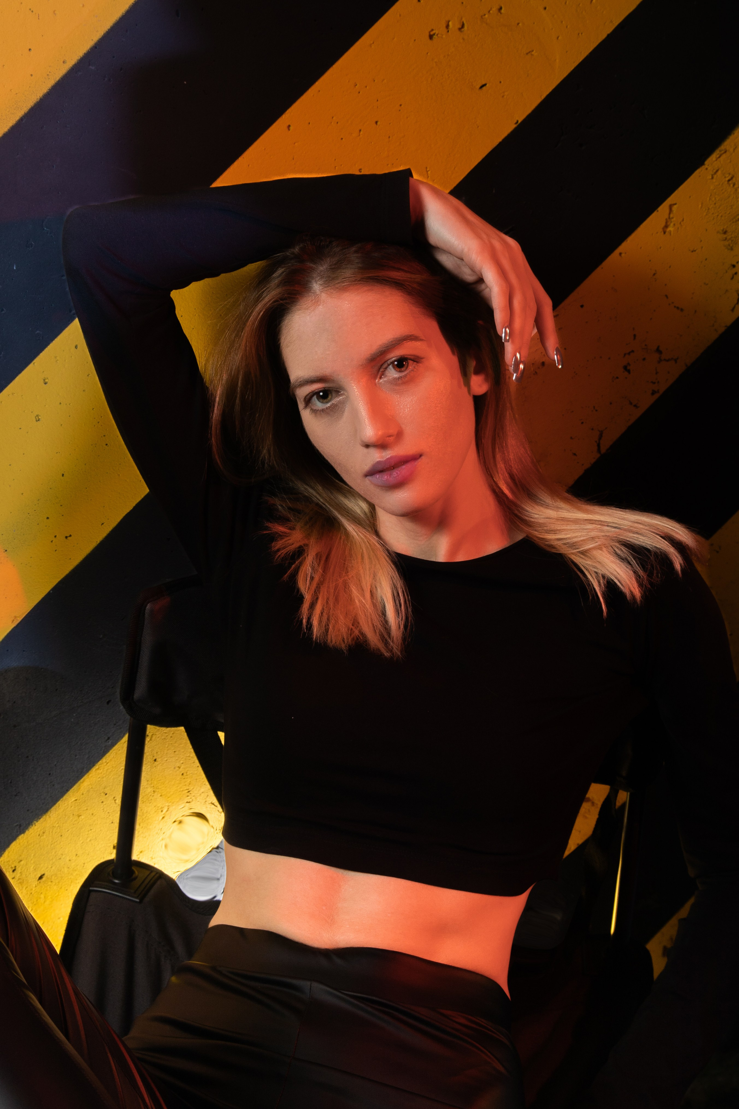 Parking Girl. Креативный фотограф Алексей Лем