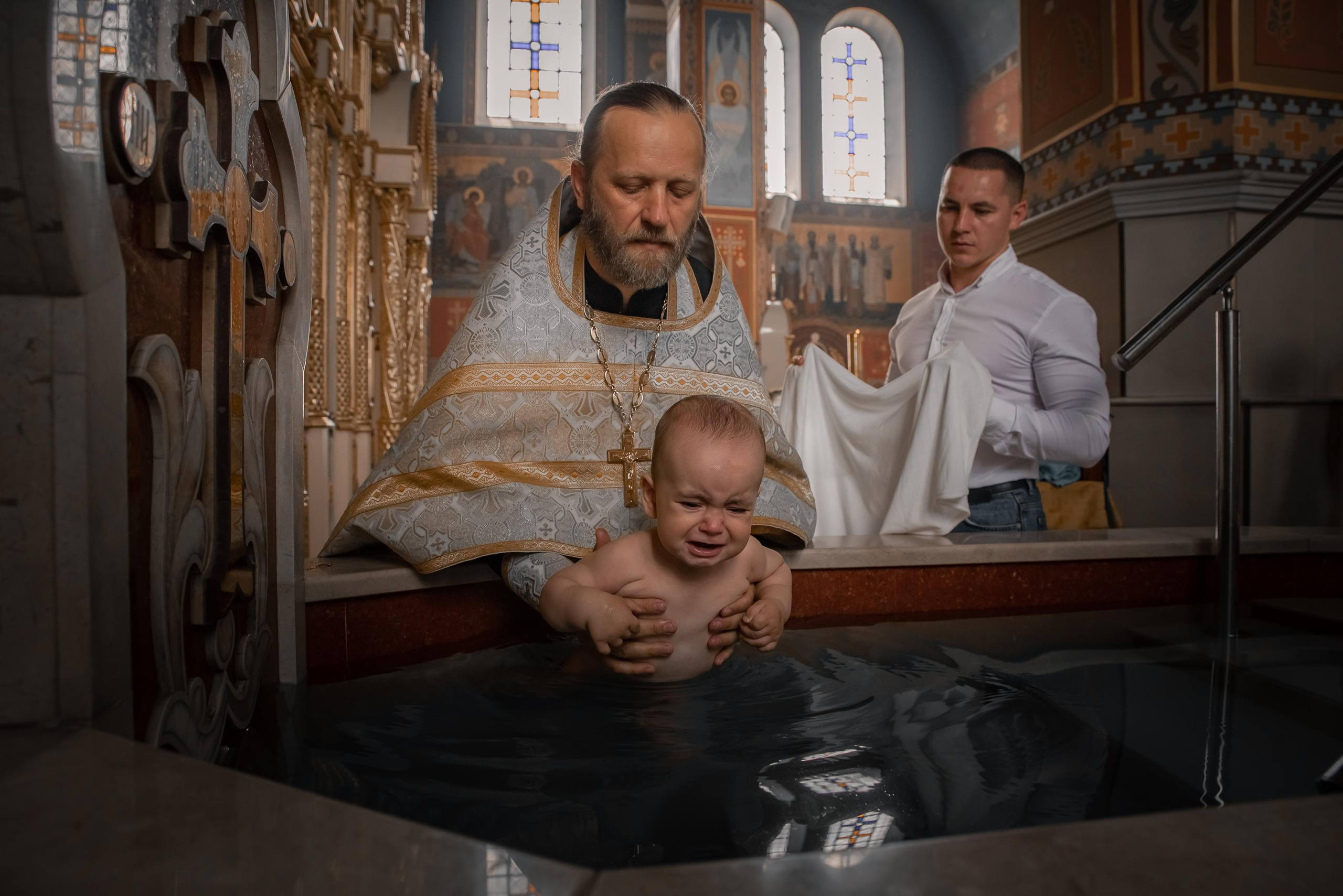 КРЕЩЕНИЕ КЛИМА. Свадебный и семейный фотограф в Краснодарском крае