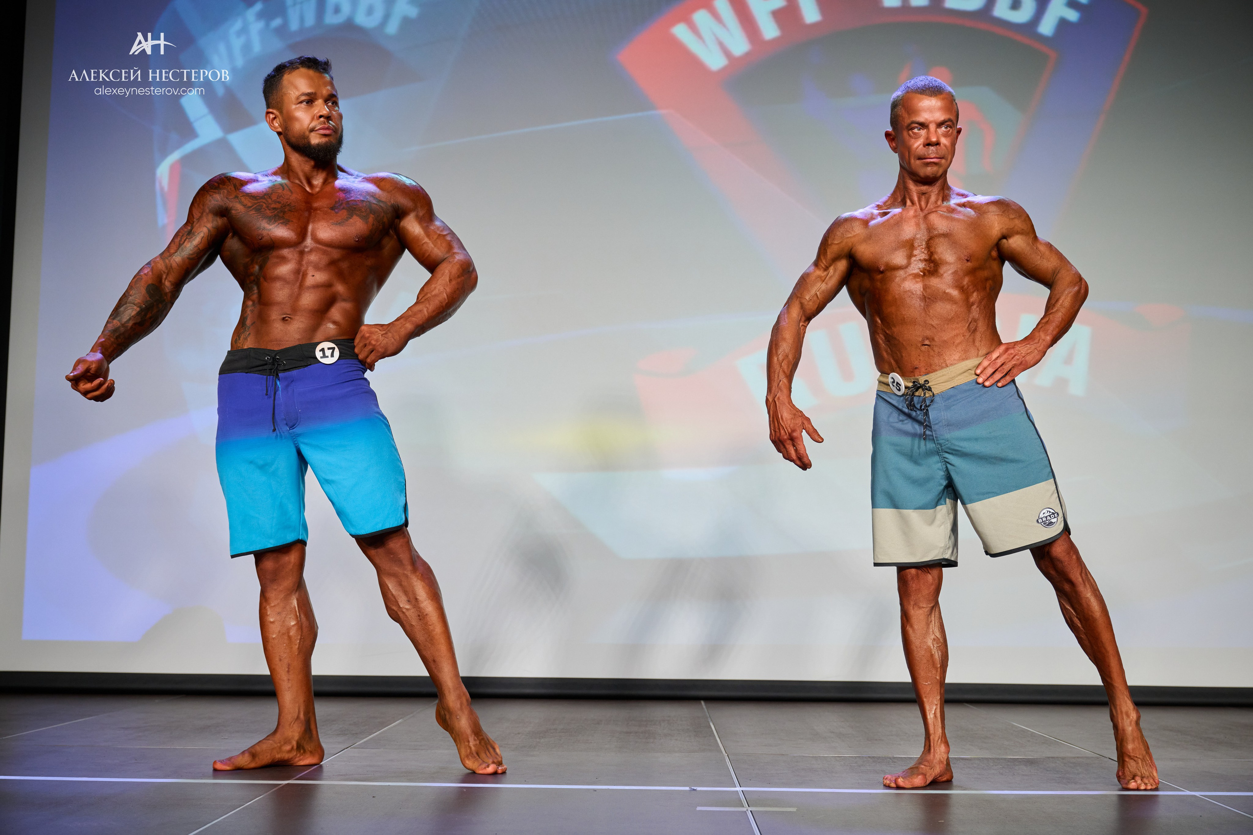 Фото с турнира «Прометей 2, WFF-WBBF Russia» 26 октября 2025. Спортивный фитнес фотограф Алексей Нестеров