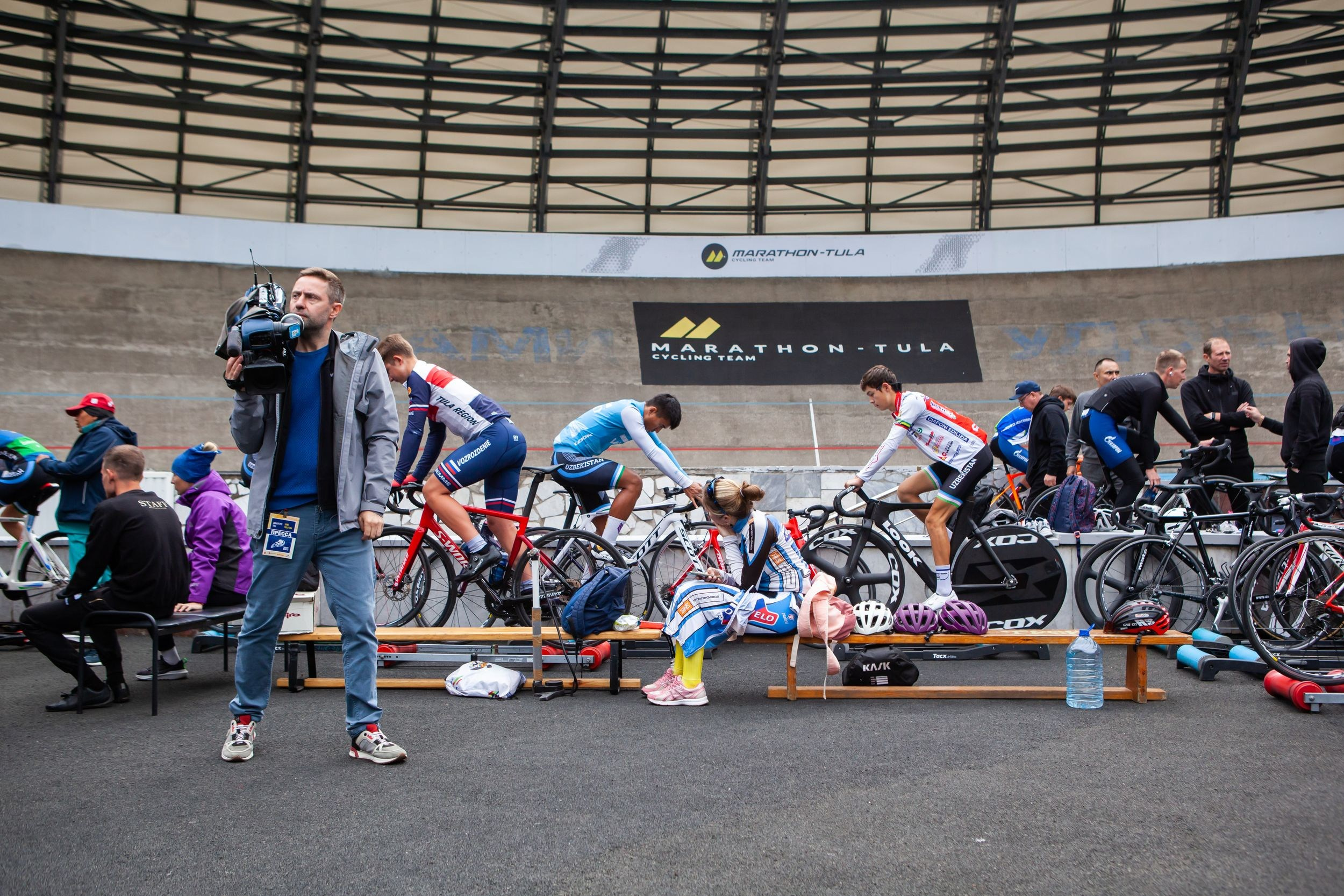 Соревнования по велоспорту «Большой приз Тулы» (19 мая 2023). Репортажный фотограф Алексей Пирязев