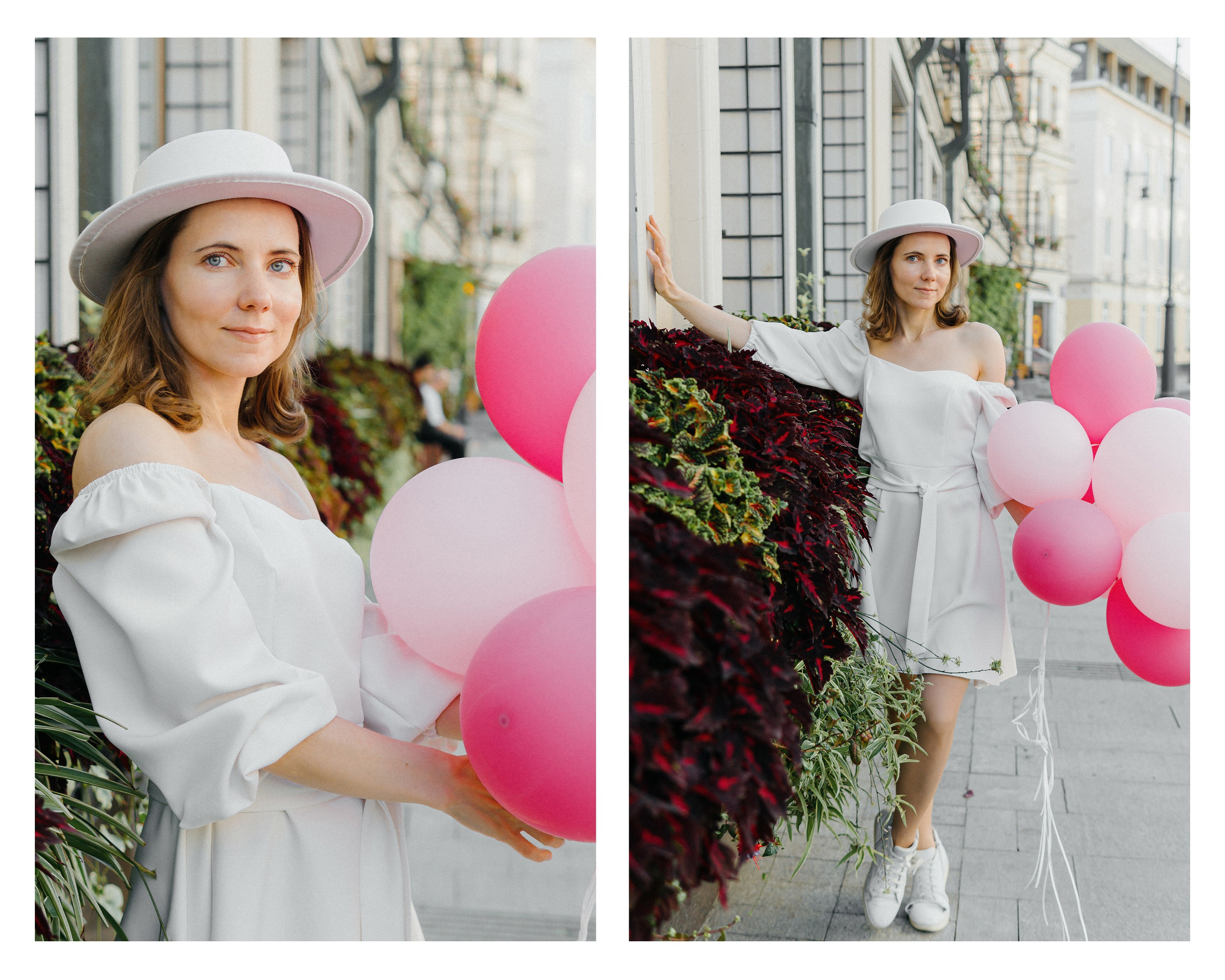 Ира и шарики. Алексей Никифоров свадебный и семейный фотограф Москва, Химки