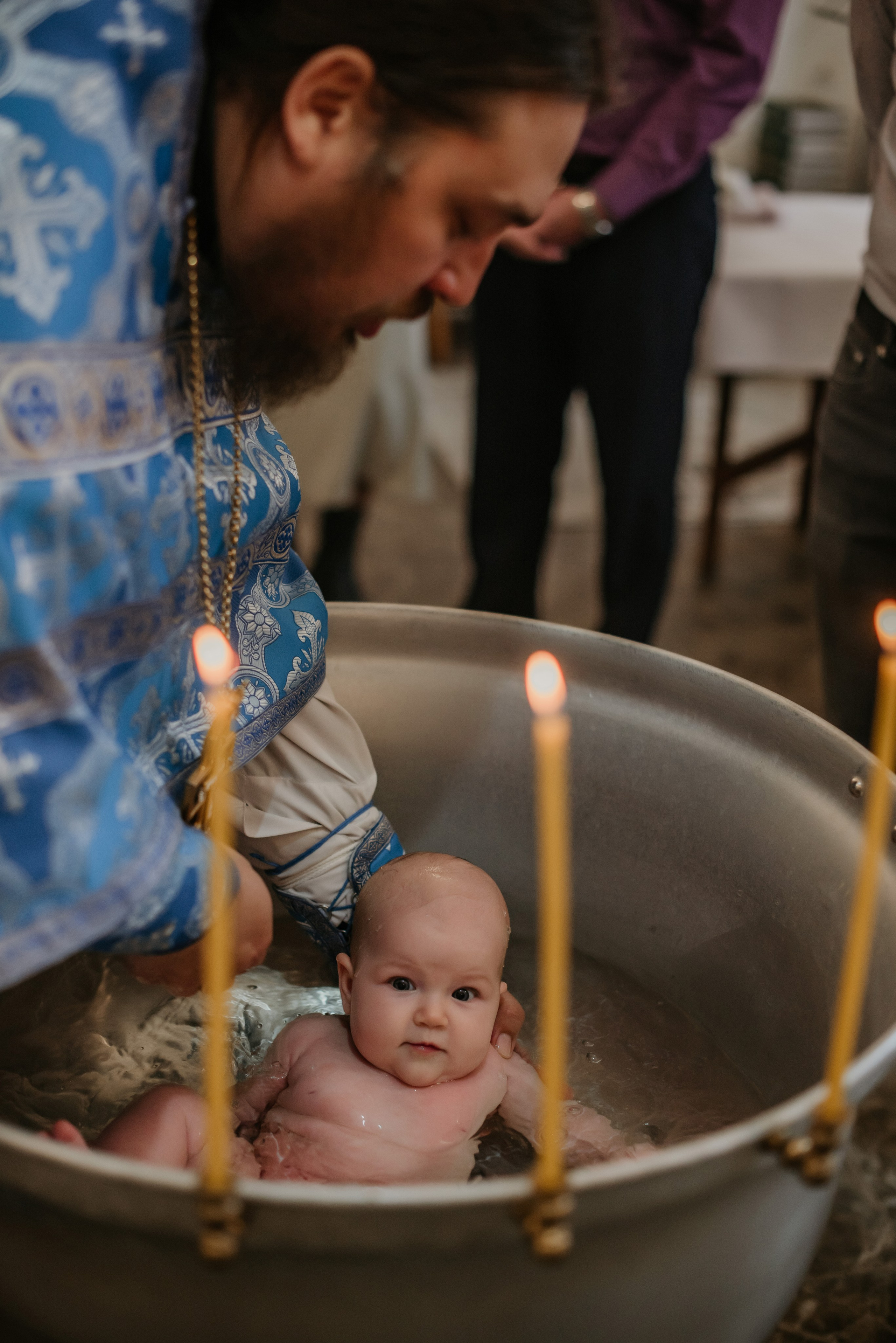 Таинство крещения Анны. Свадебный, семейный и портретный фотограф в Суворове Анастасия Седыкин