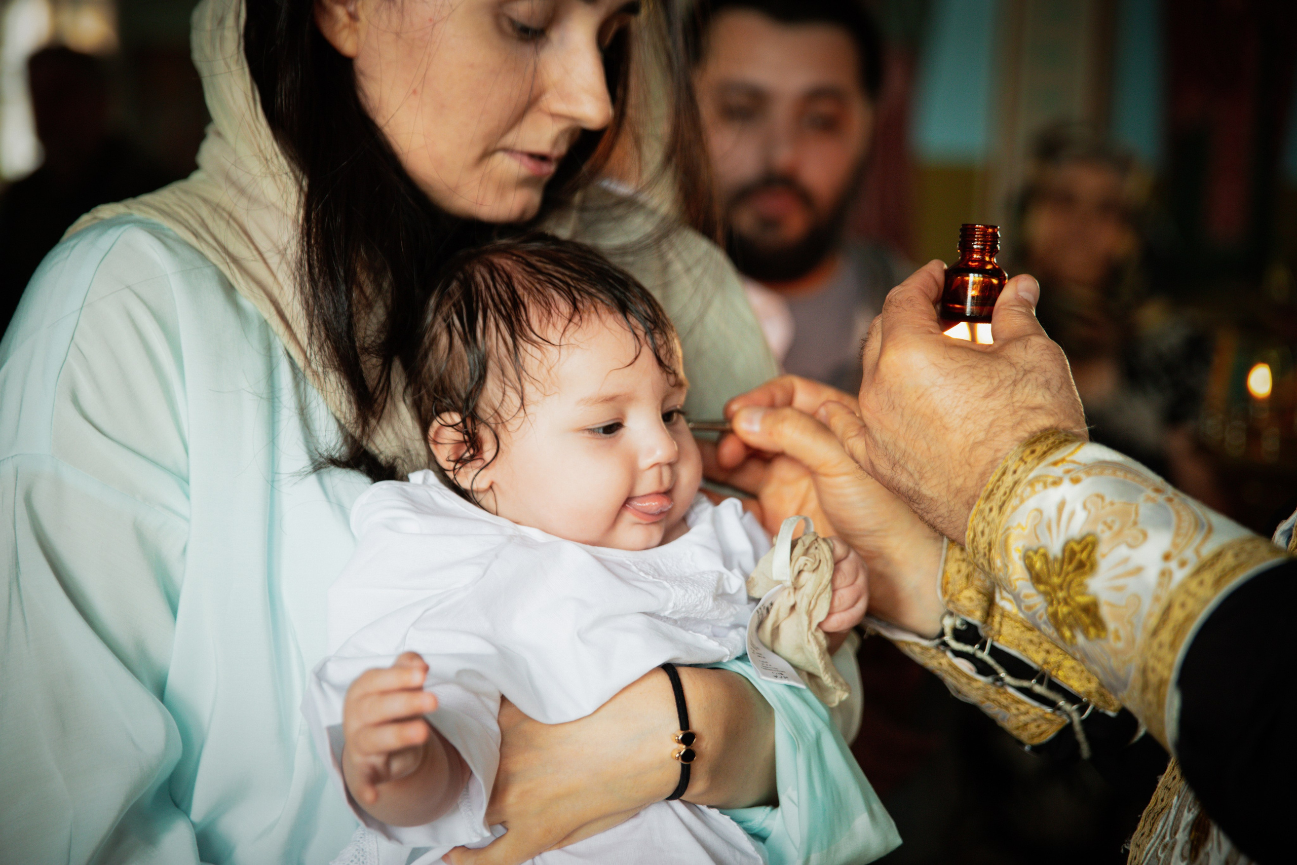 Таинство Крещения. Фотограф СПб