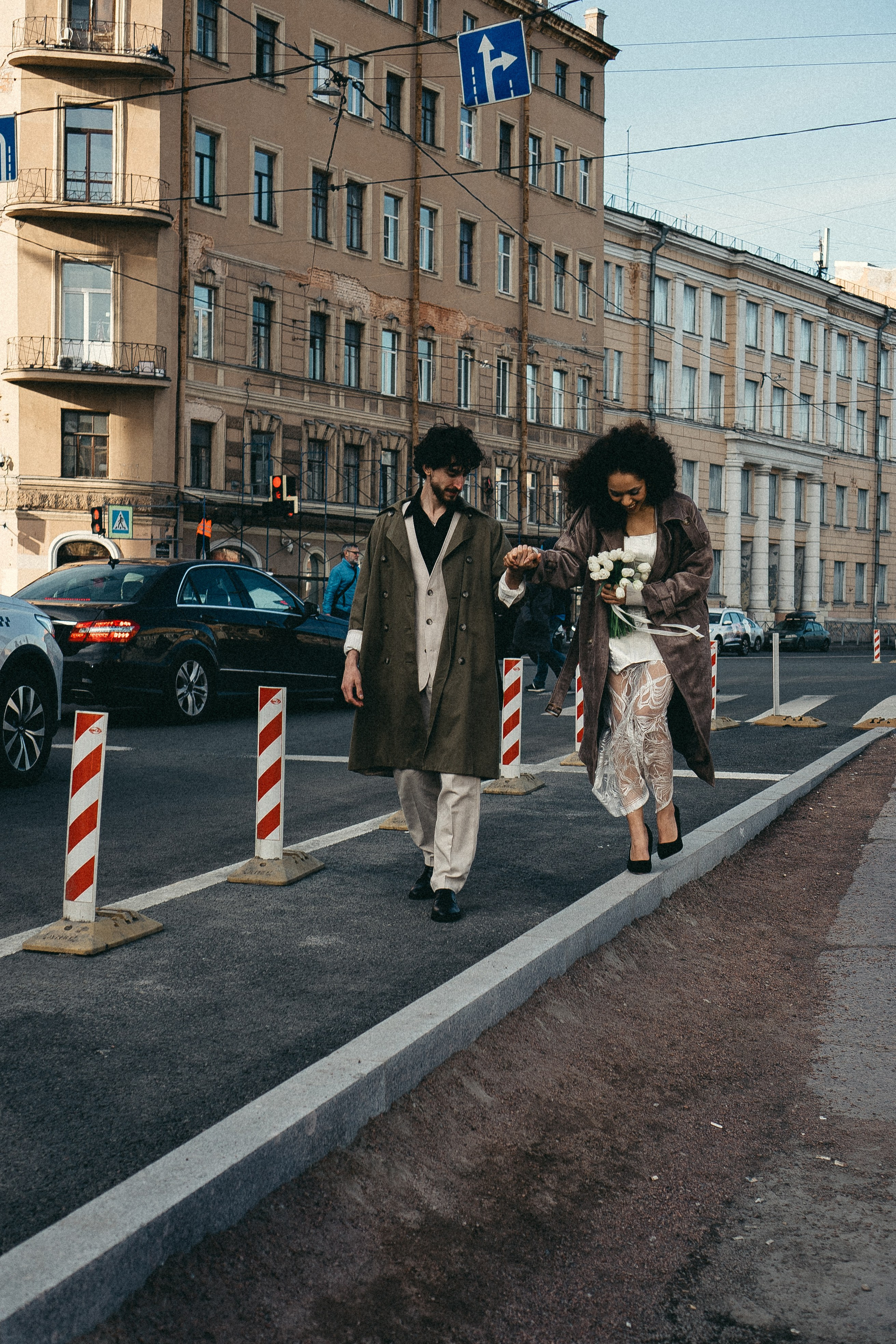 СВАДЕБНАЯ ПРОГУЛКА ПО ПЕТРОГРАДКЕ ВЕСНОЙ. СВАДЕБНАЯ ФОТОСЕССИИЯ НА ПЕТРОГРАДКЕ. Профессиональный фотограф, Санкт-Петербург — Виктория Богомолова