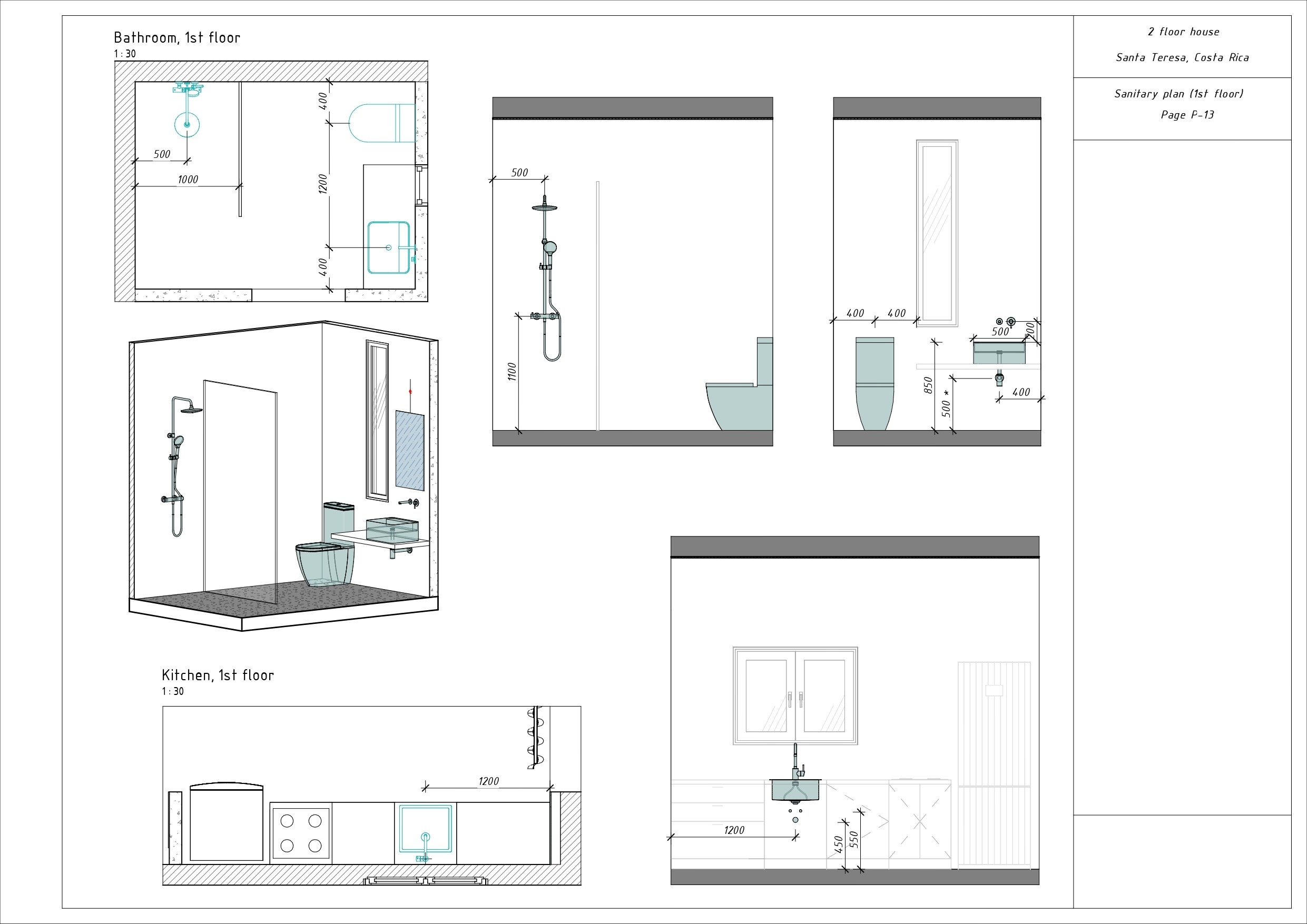 Costa-Rica studio. Интерьерная визуализация SketchUp+Enscape