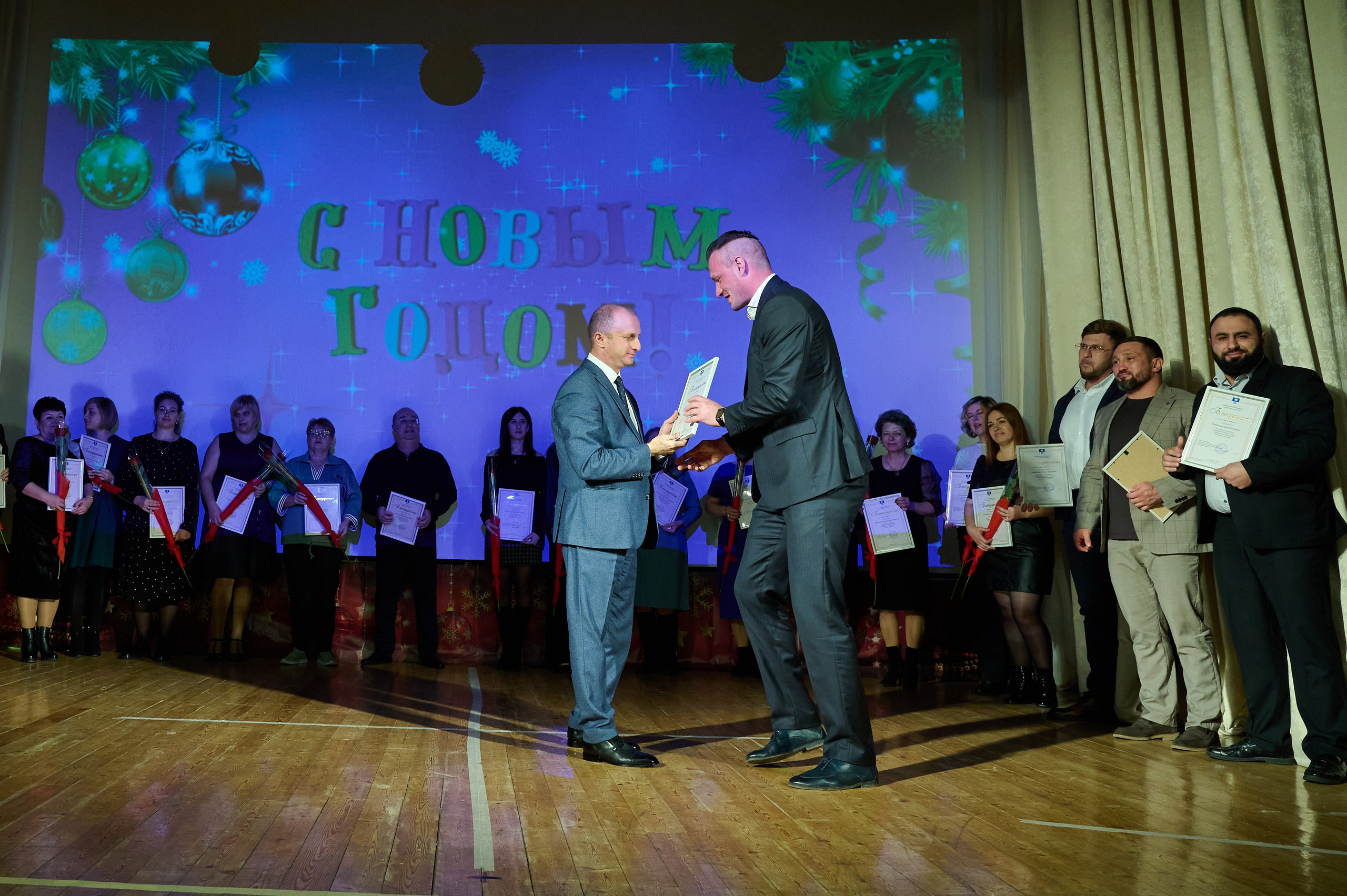 Новогодний концерт. Жизнь курорта Кабардинка в фотографиях